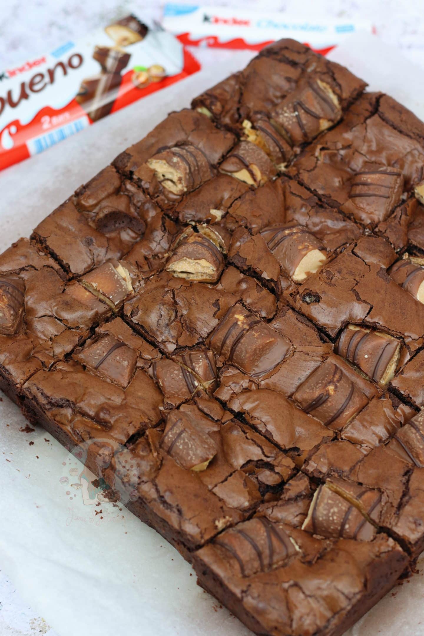 Kinder Bueno Brownies! Jane's Patisserie