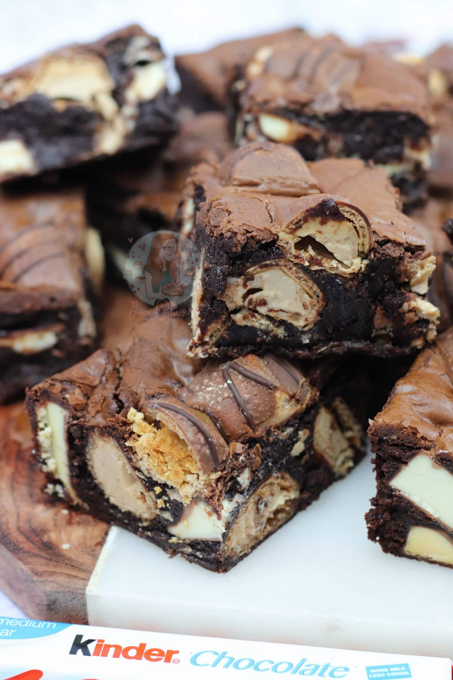 Kinder Bueno Brownies! Jane's Patisserie