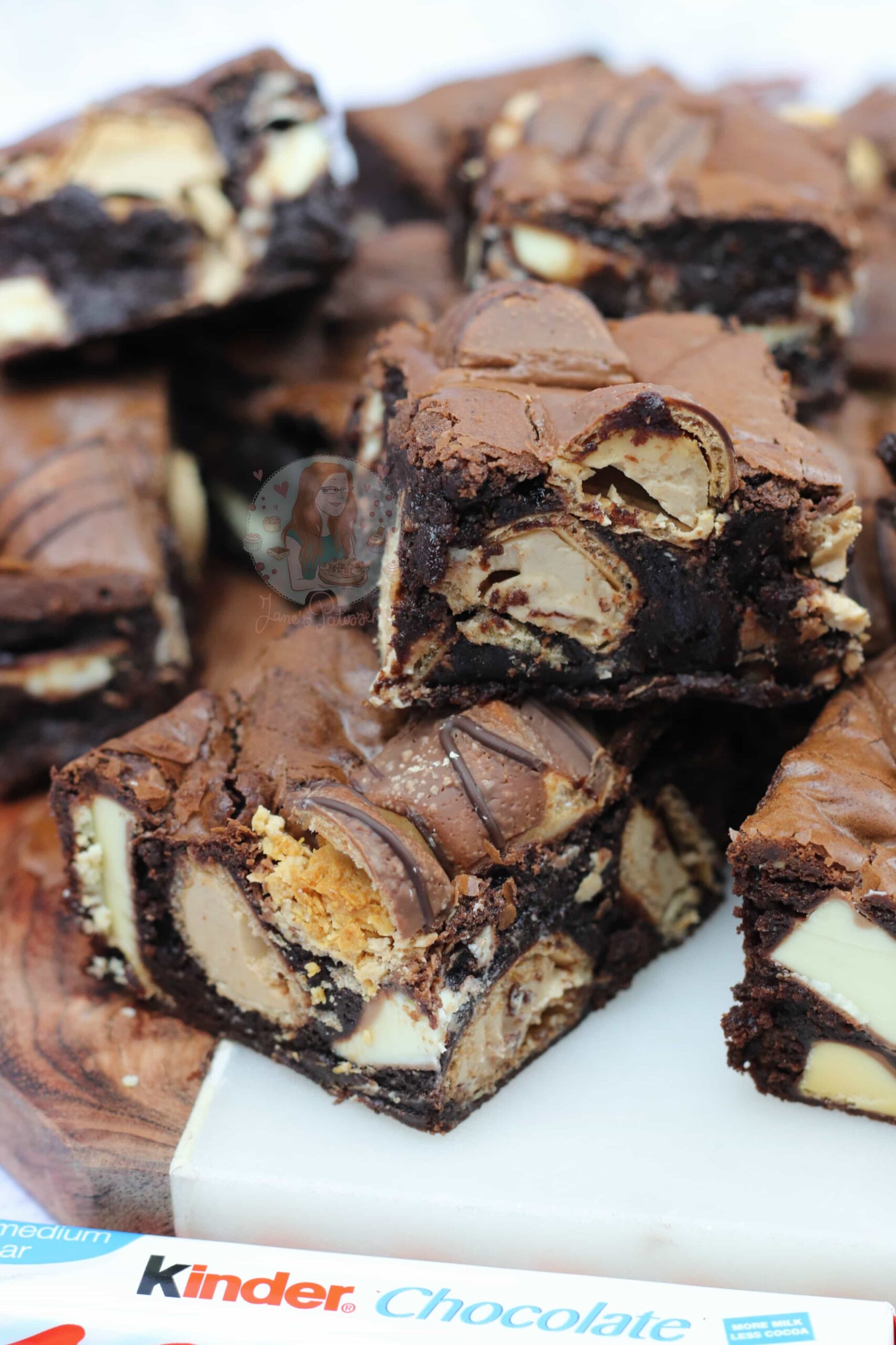 Kinder Bueno Brownies! Jane's Patisserie
