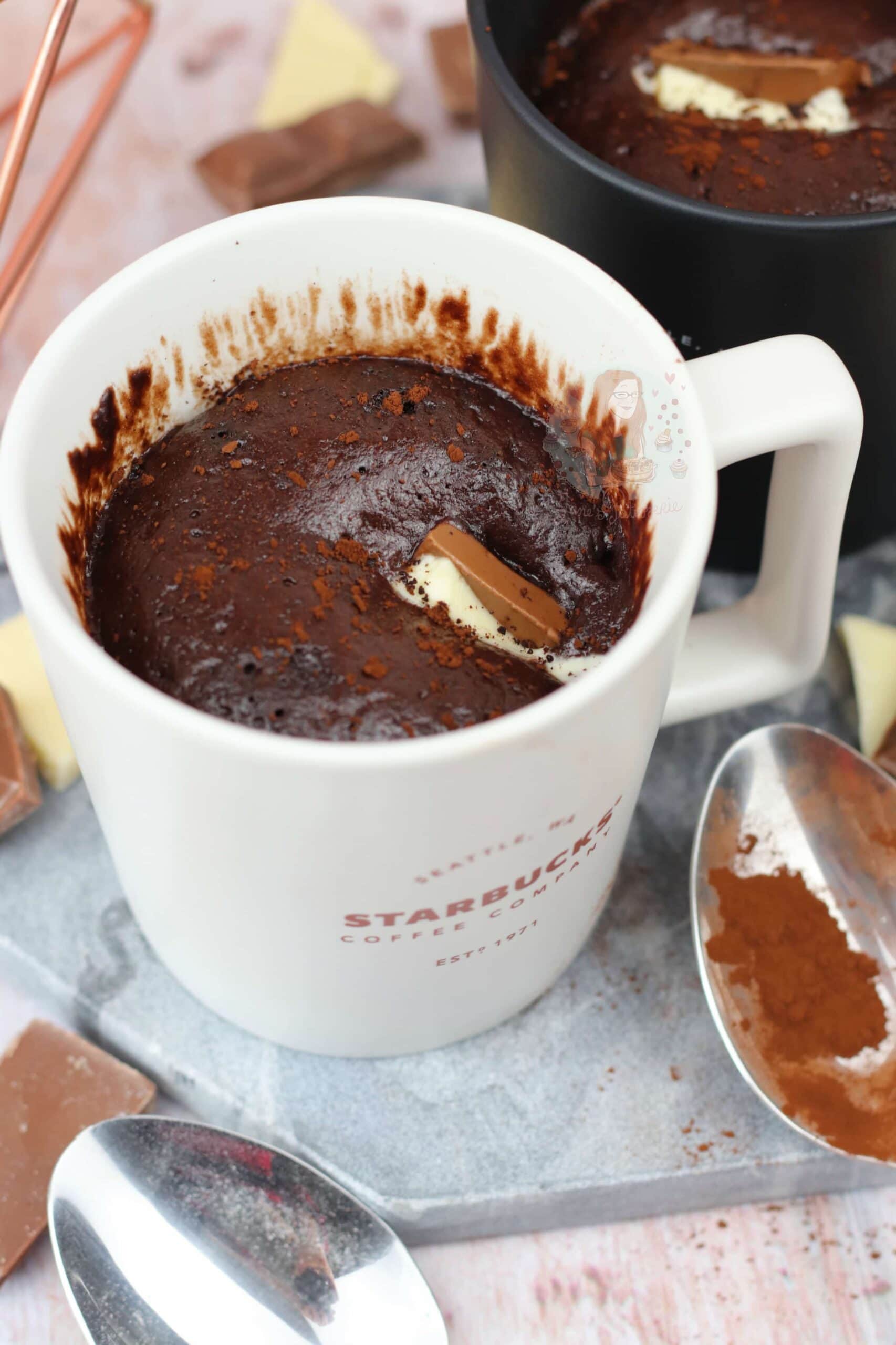 Gooey Chocolate Mug Cake - marmalade & me
