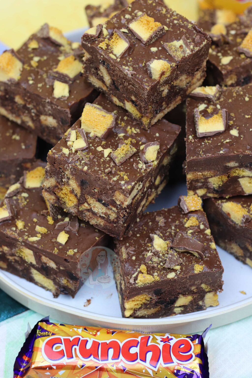 Crunchie Tiffin! Jane's Patisserie