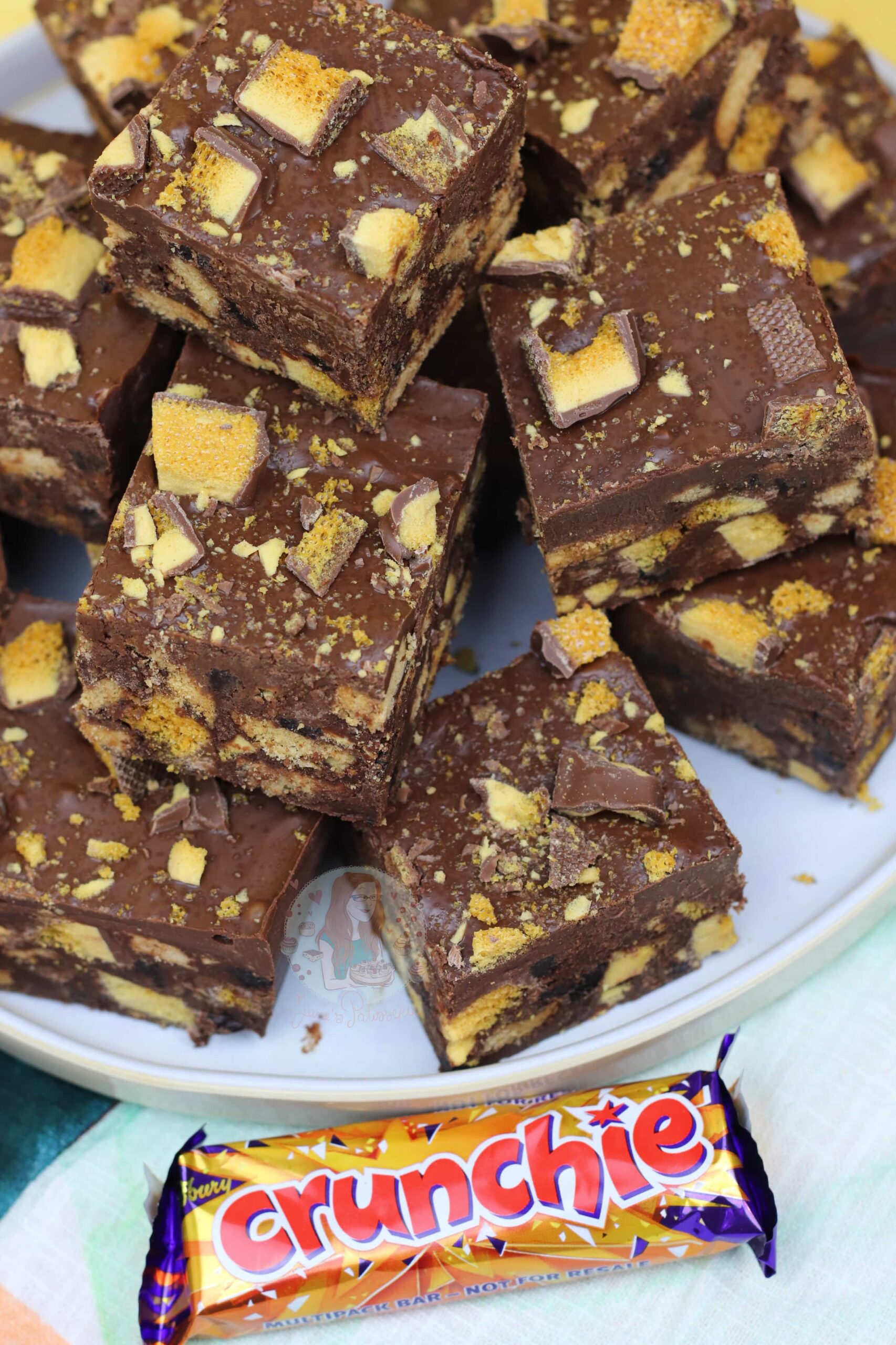 Crunchie Tiffin! Jane's Patisserie