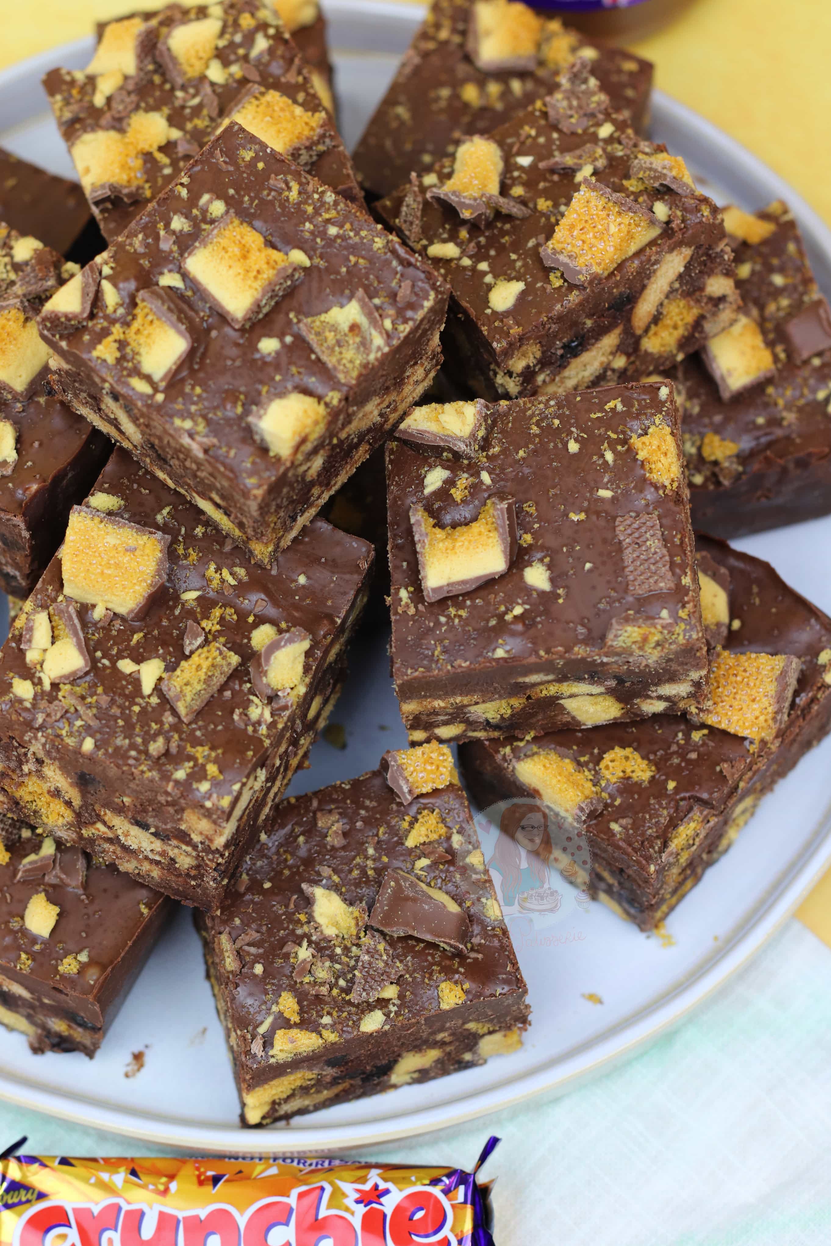 Crunchie Tiffin! Jane's Patisserie