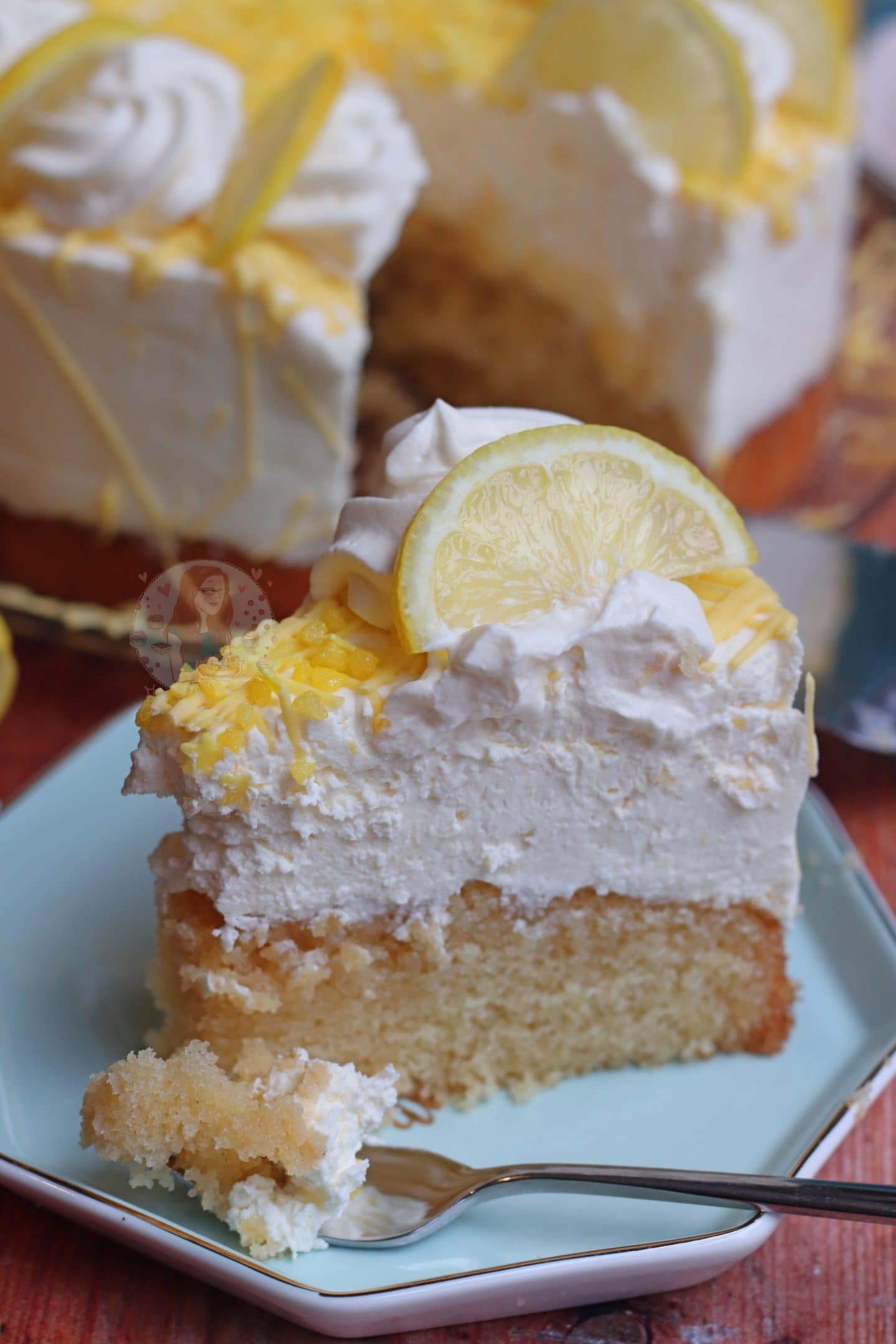 Lemon Drizzle Cheesecake! Jane's Patisserie