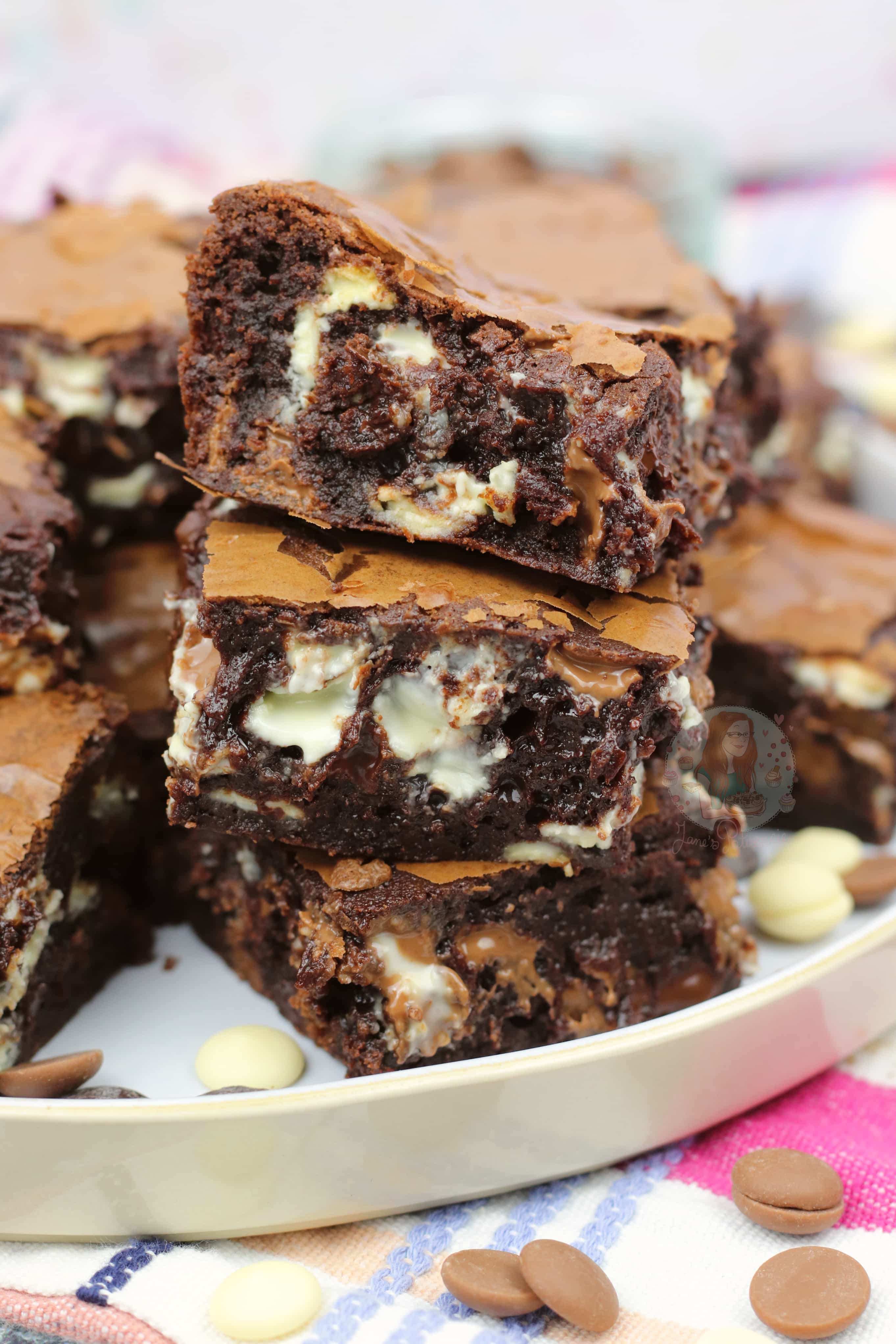 Triple Chocolate Brownies - Back to Basics - Jane's Patisserie