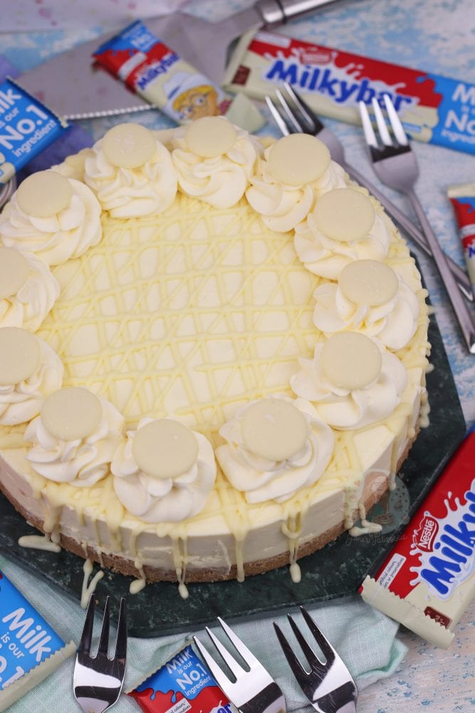 Milkybar Cheesecake! Jane's Patisserie