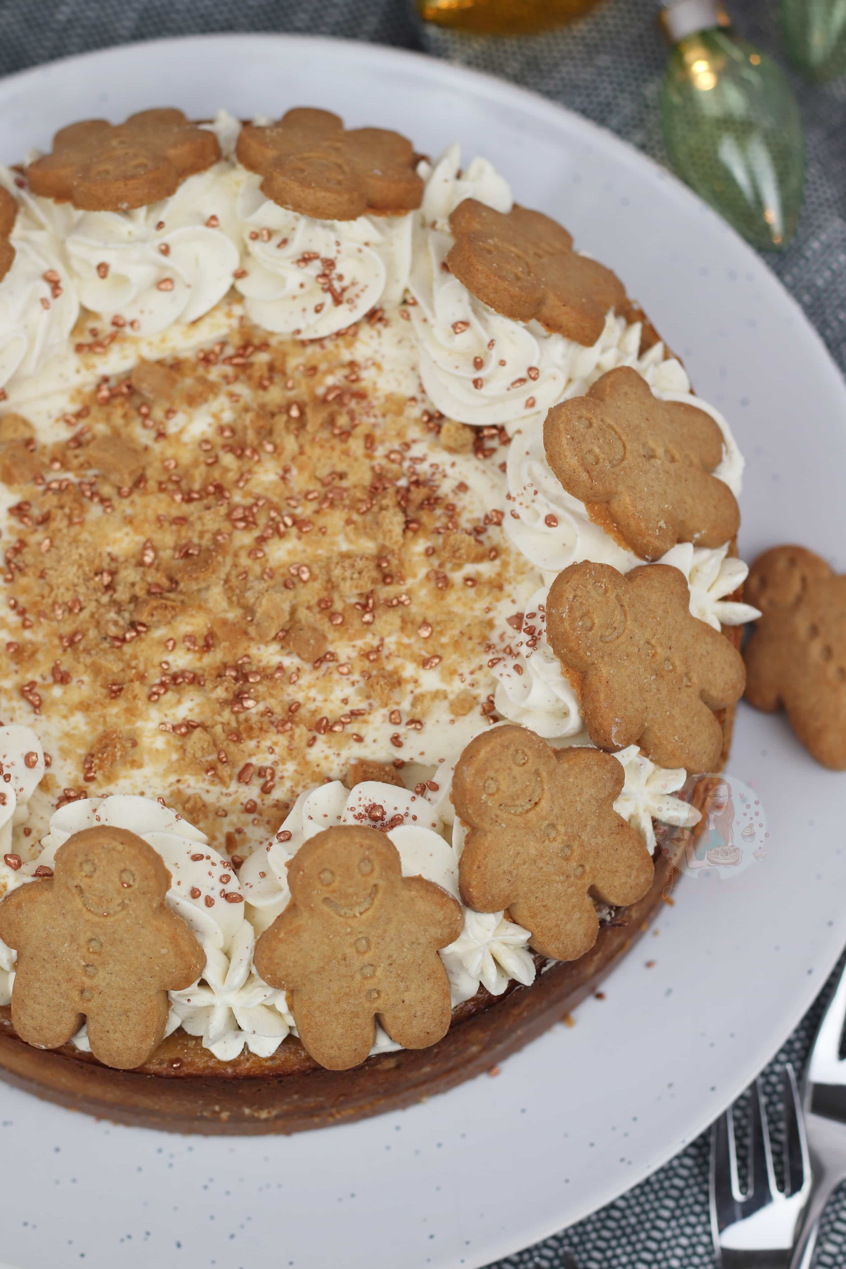 Baked Gingerbread Cheesecake! Jane's Patisserie