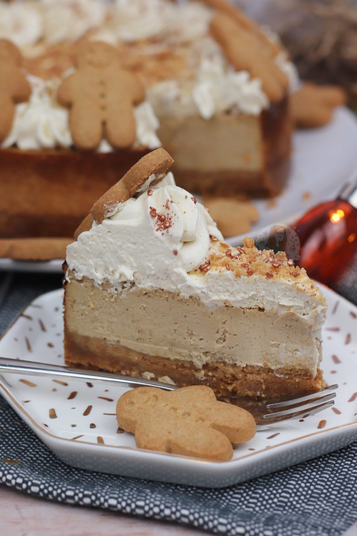 Baked Gingerbread Cheesecake! Jane's Patisserie