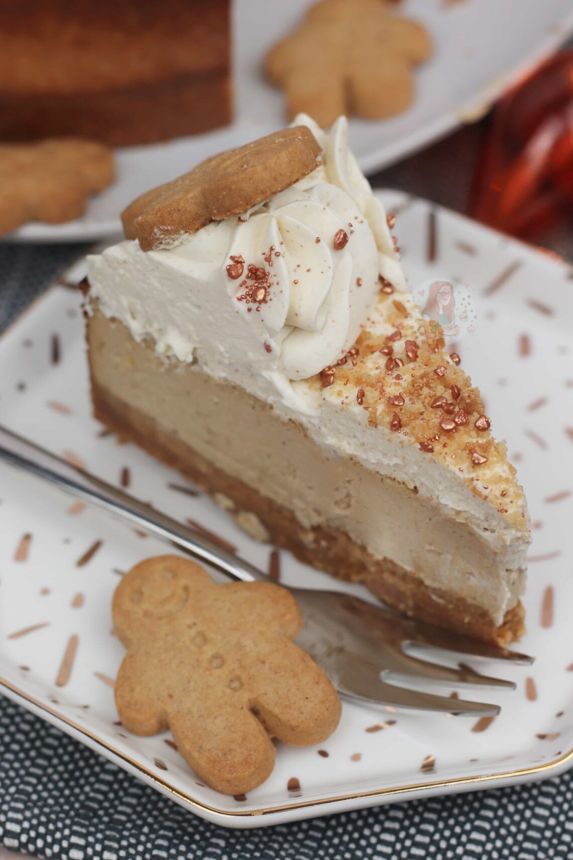 Baked Gingerbread Cheesecake! Jane's Patisserie