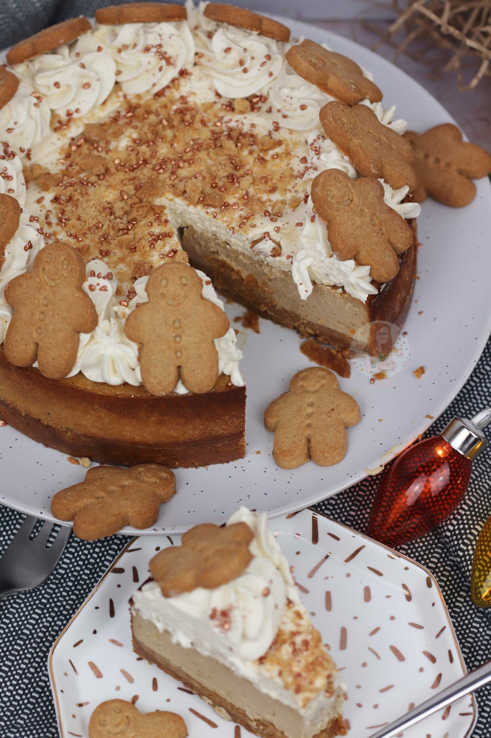 Baked Gingerbread Cheesecake! Jane's Patisserie