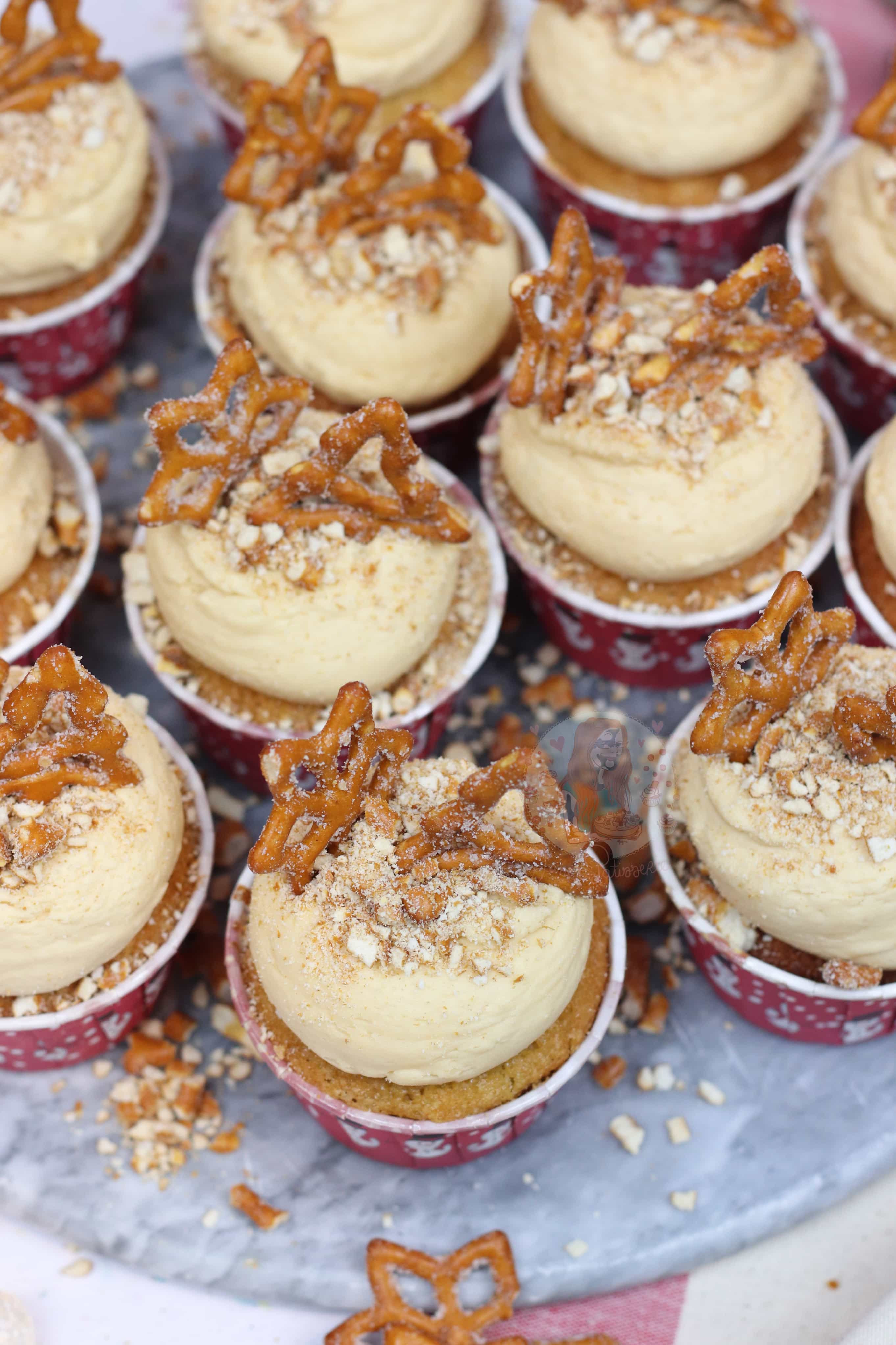 Salted Caramel Pretzel Cupcakes! Jane's Patisserie
