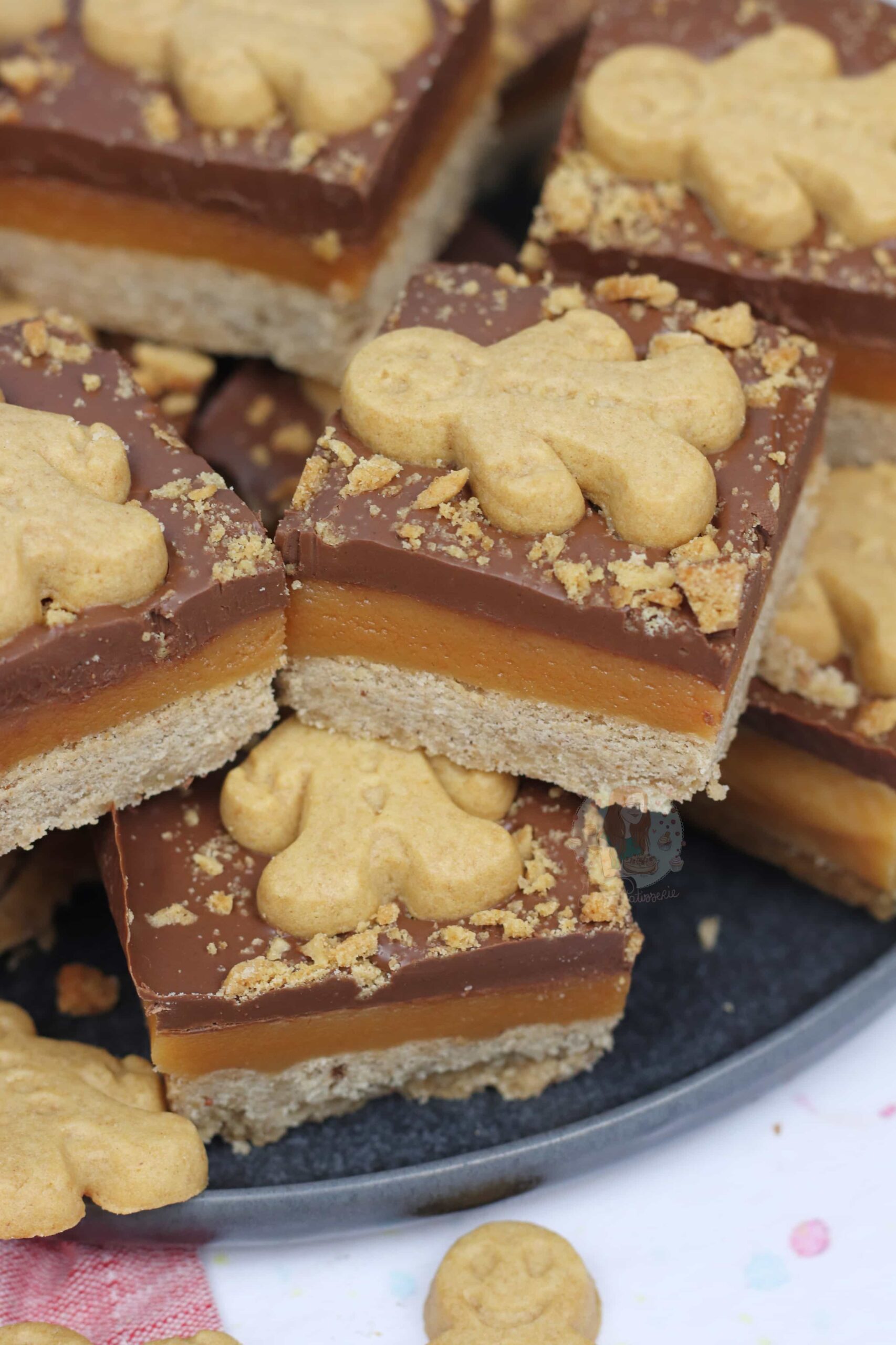Gingerbread Millionaires Shortbread! Jane's Patisserie