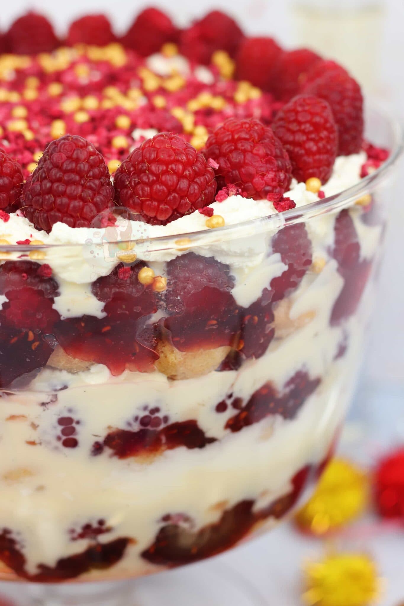 Raspberry Prosecco Trifle! - Jane's Patisserie