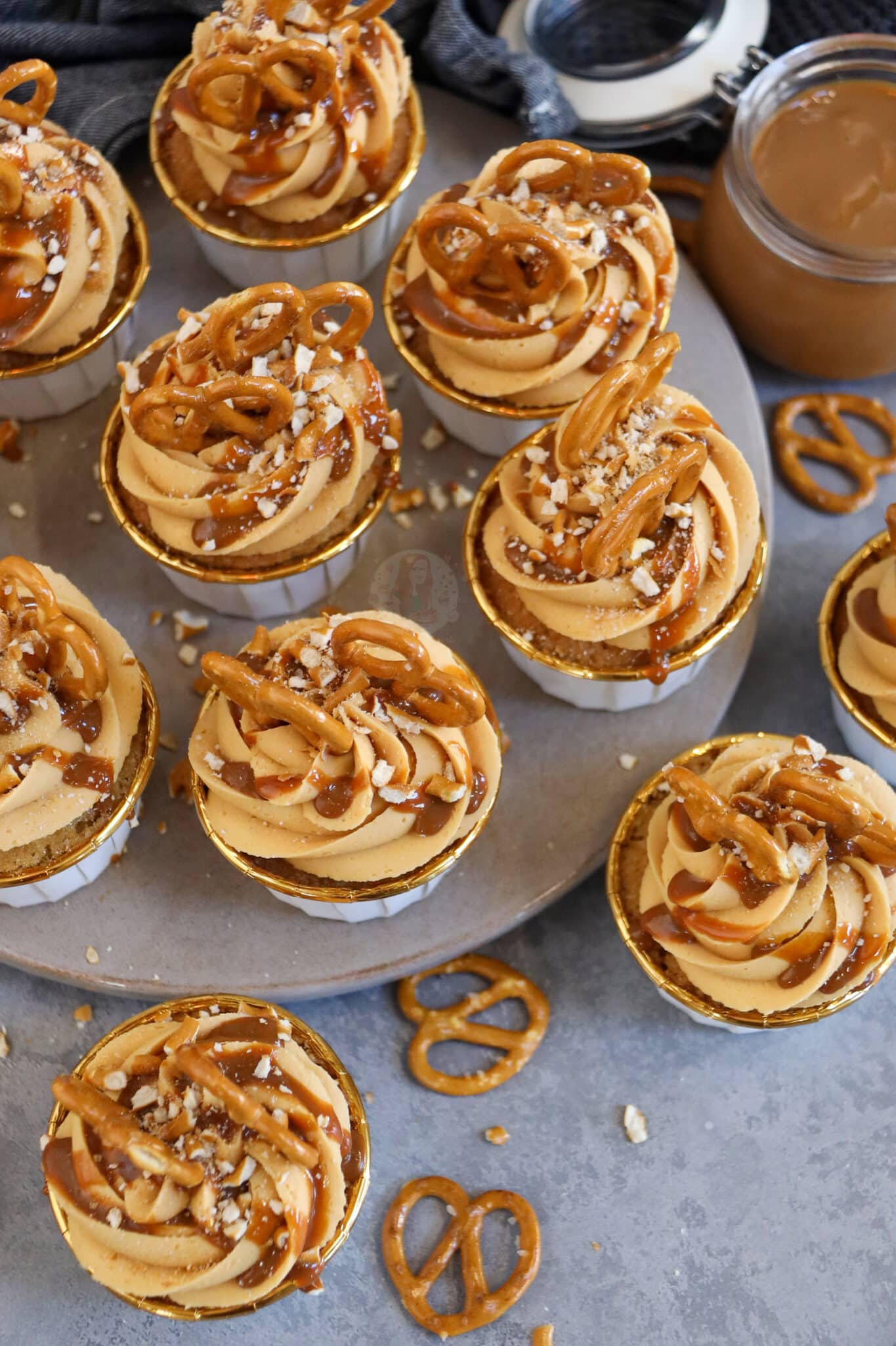 Salted Caramel Pretzel Cupcakes! Jane's Patisserie