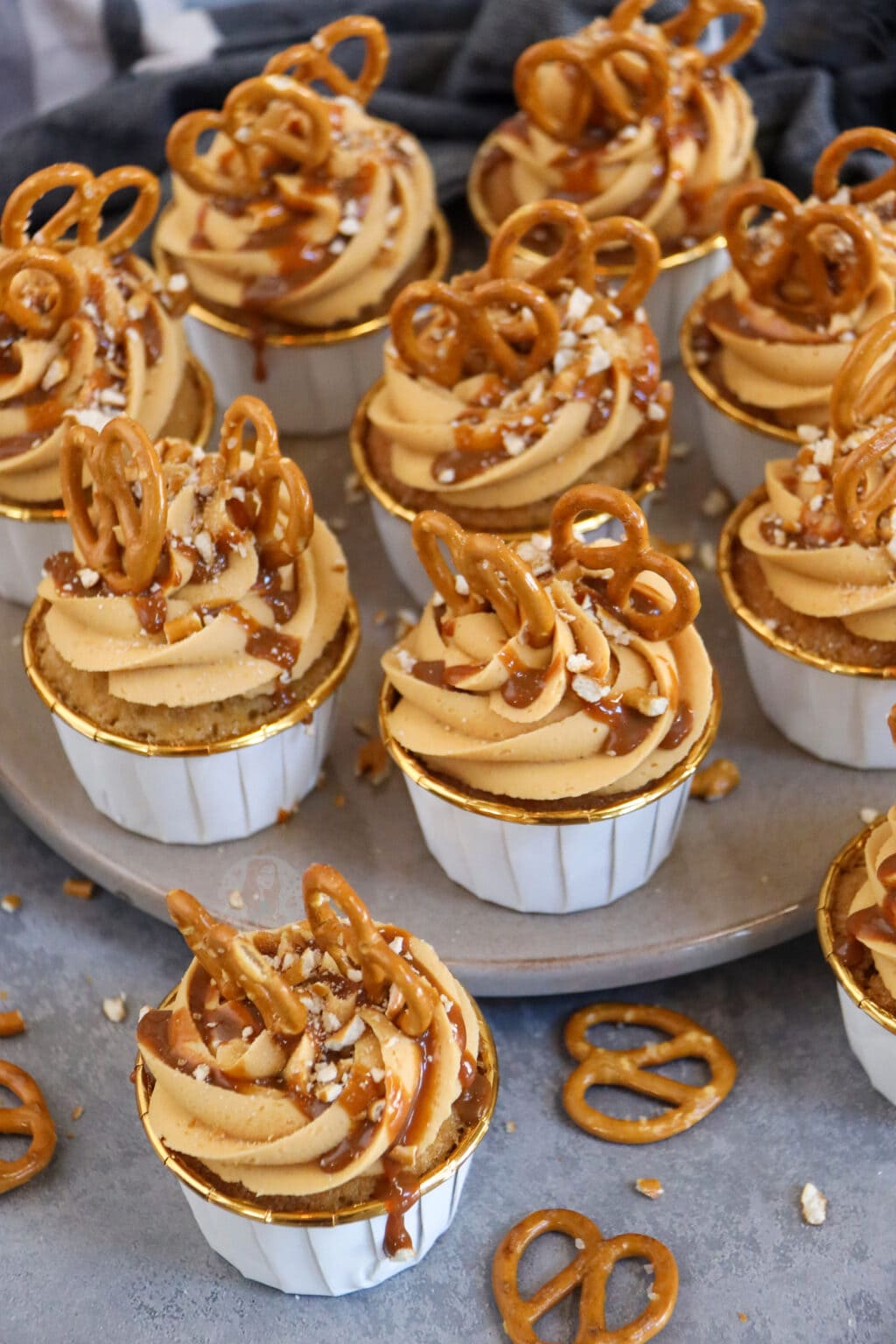 Salted Caramel Pretzel Cupcakes! Jane's Patisserie