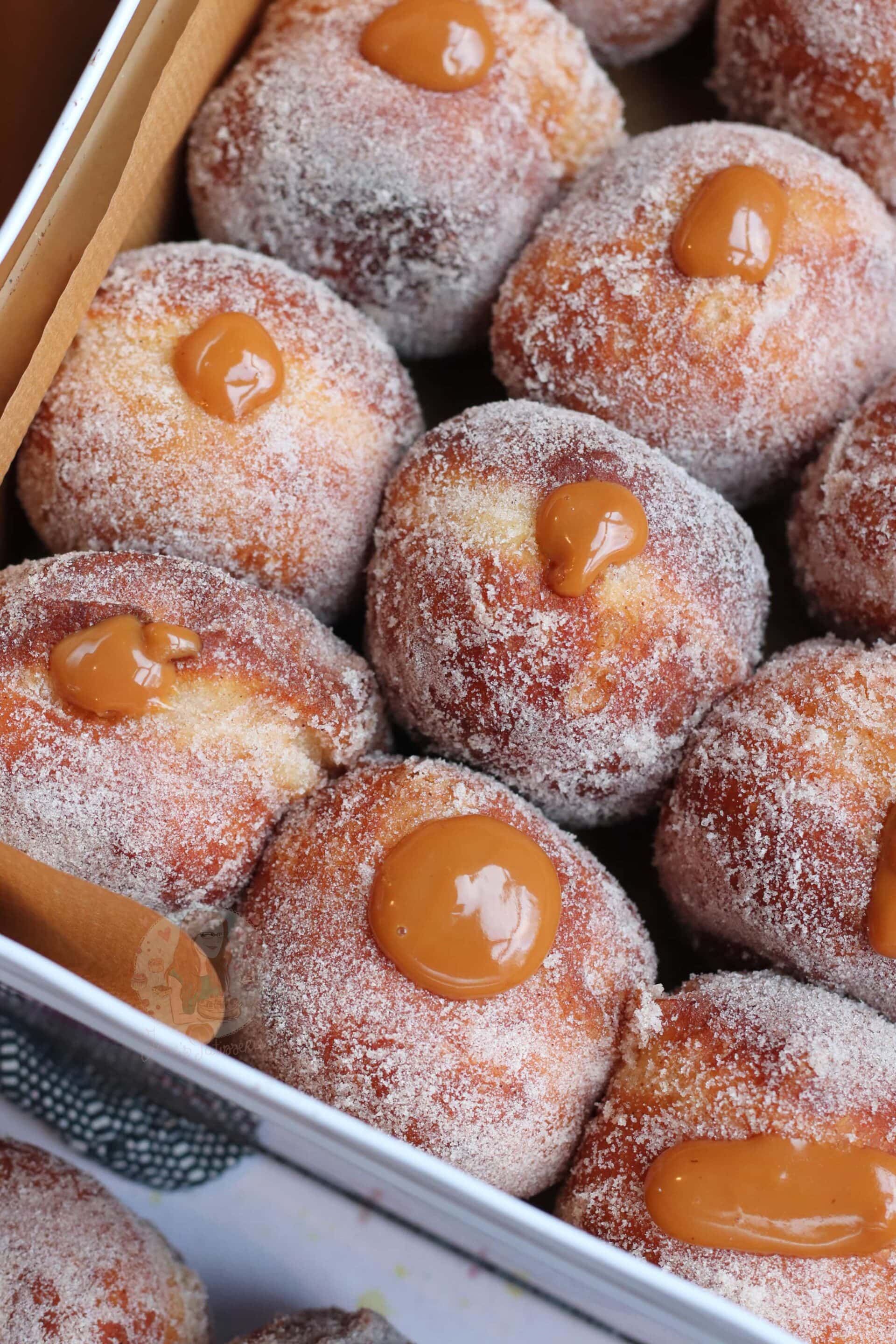 Cinnamon Salted Caramel Doughnuts! Jane's Patisserie