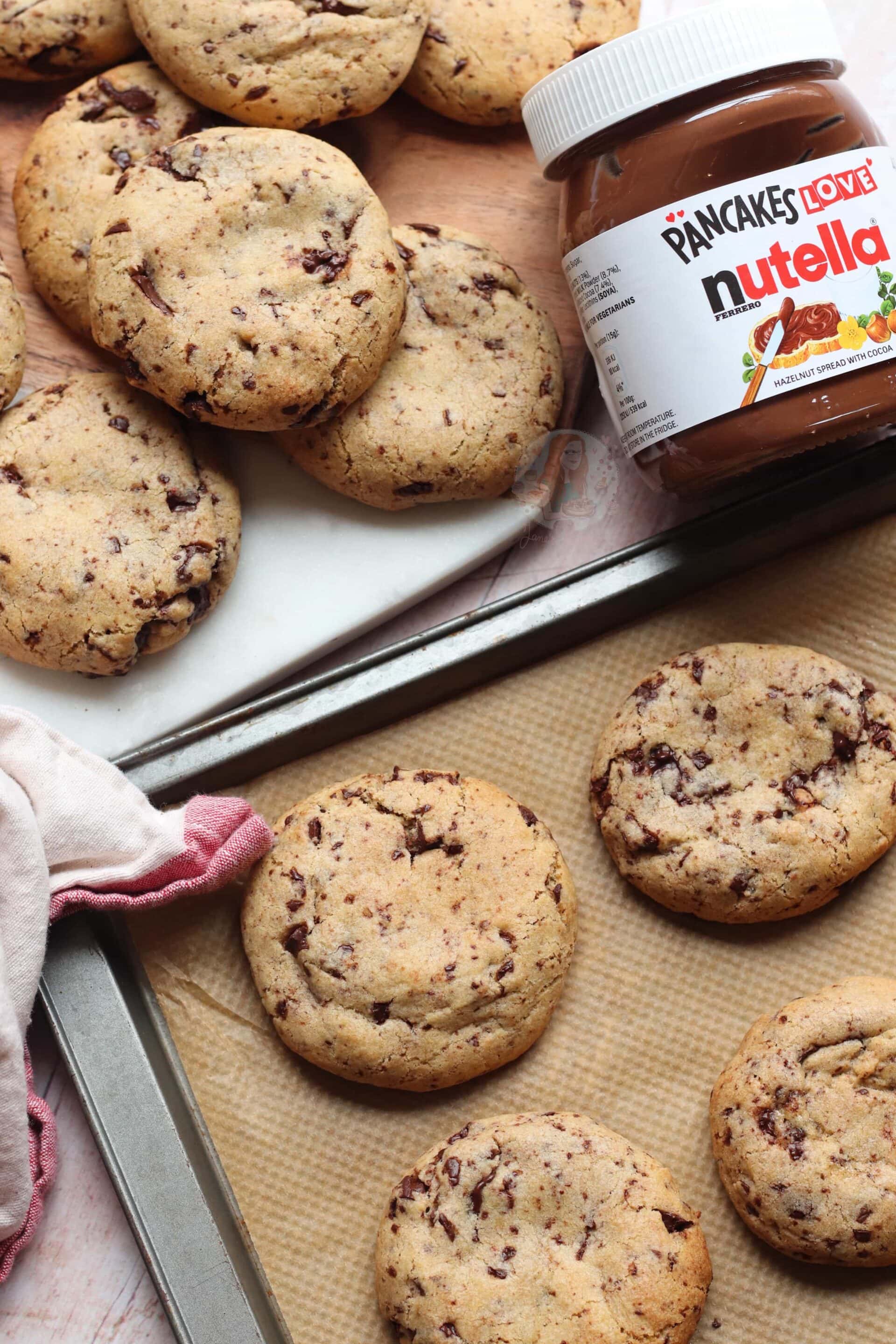 Nutella Stuffed Cookies! Jane's Patisserie