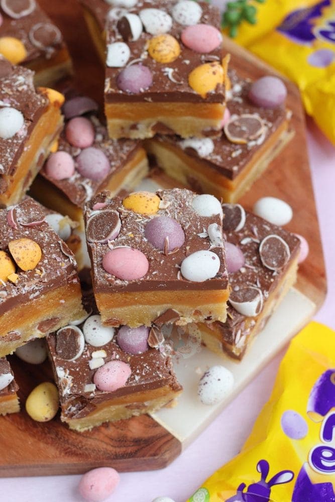 Mini Egg Millionaires Shortbread! Jane's Patisserie