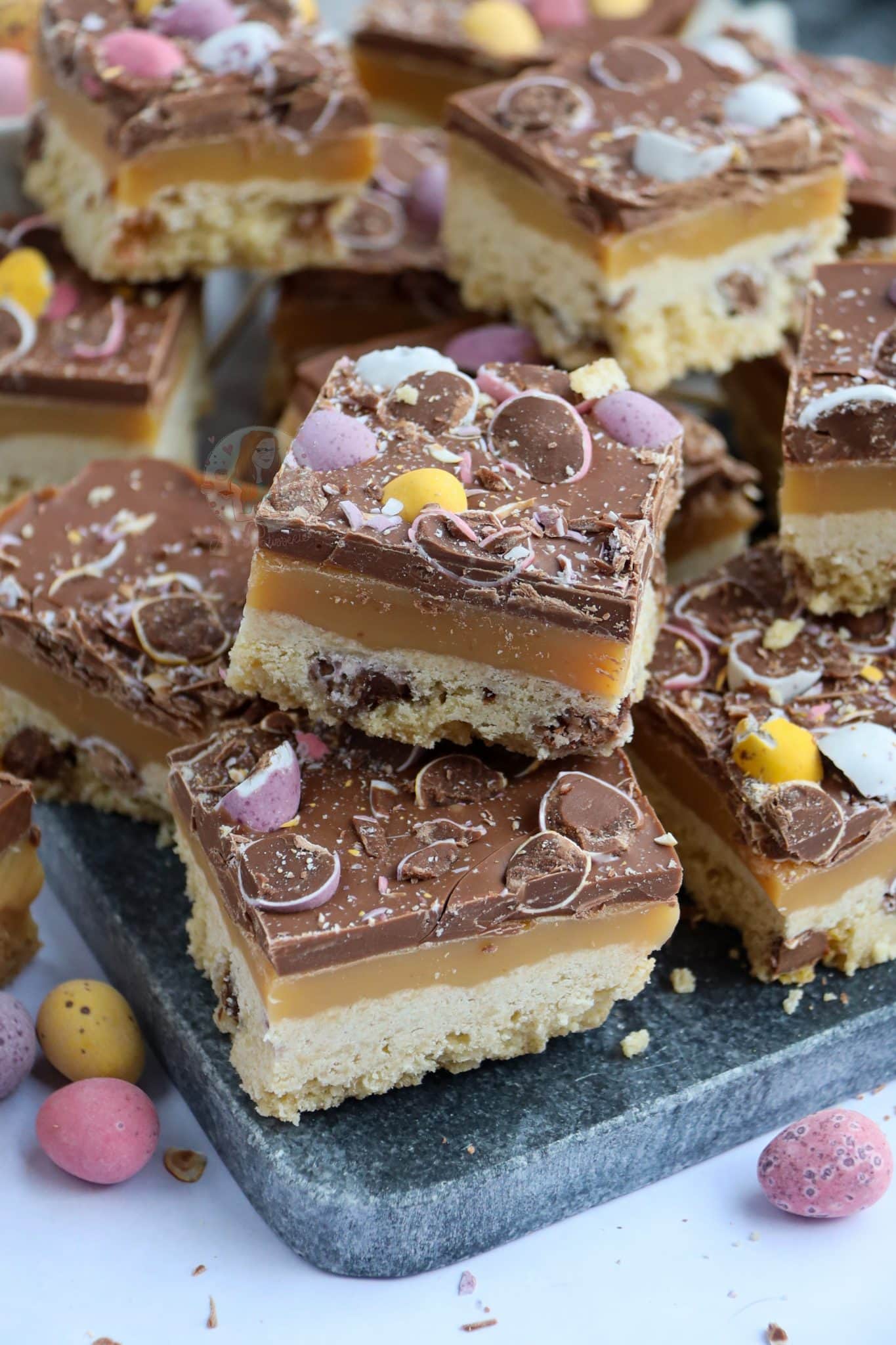 Mini Egg Millionaires Shortbread! - Jane's Patisserie