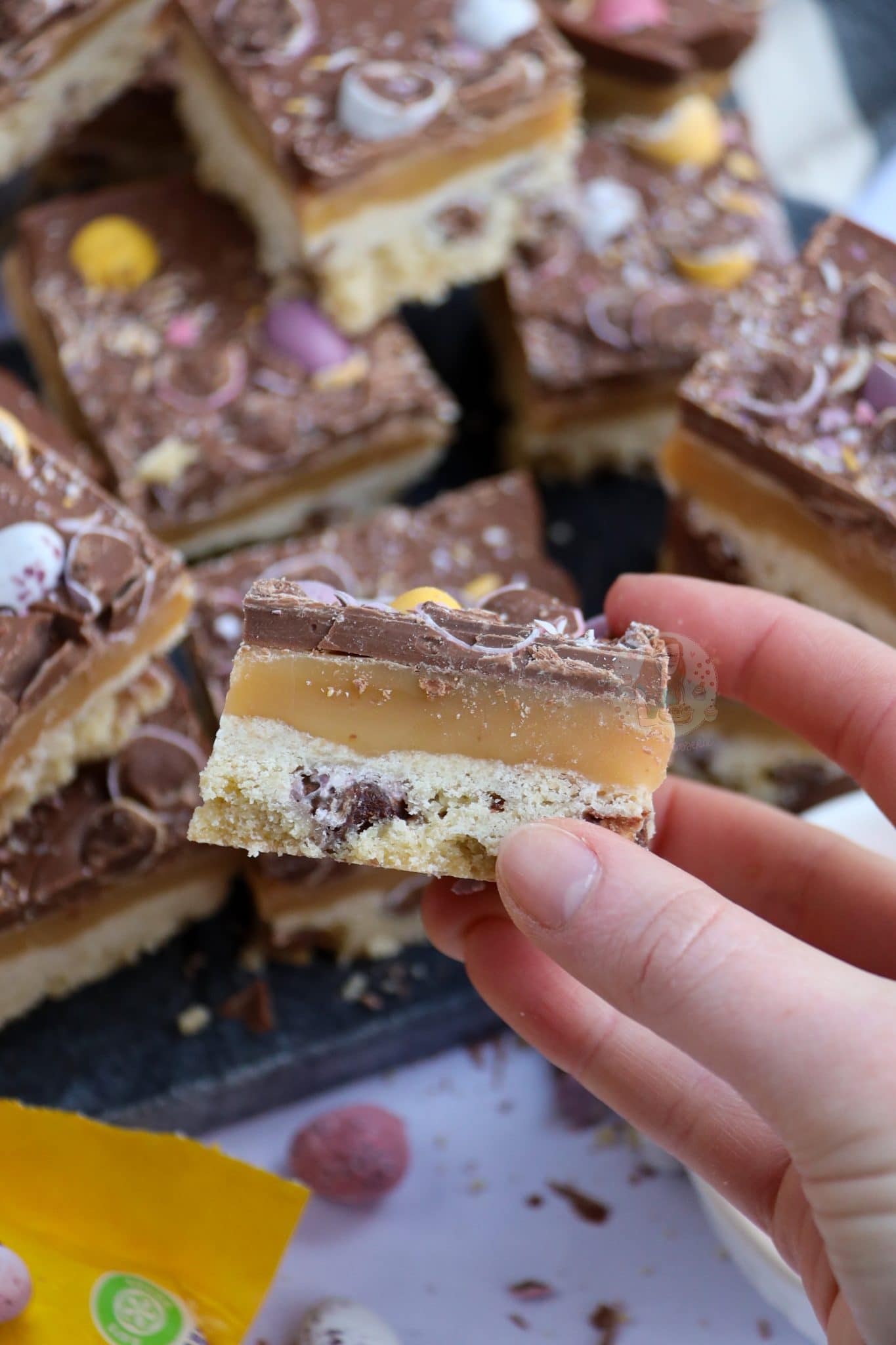 Mini Egg Millionaires Shortbread! - Jane's Patisserie