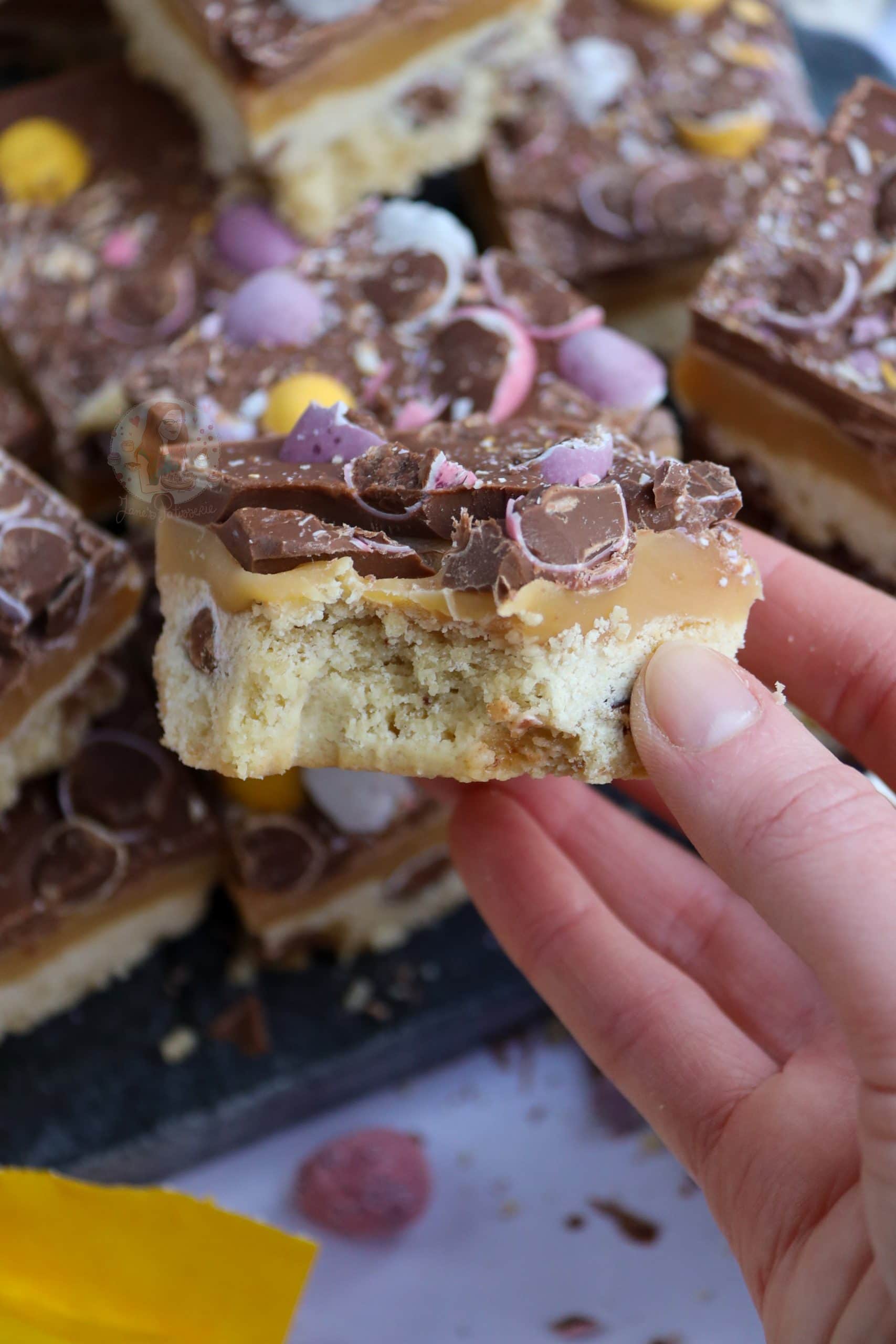 Mini Egg Millionaires Shortbread! - Jane's Patisserie