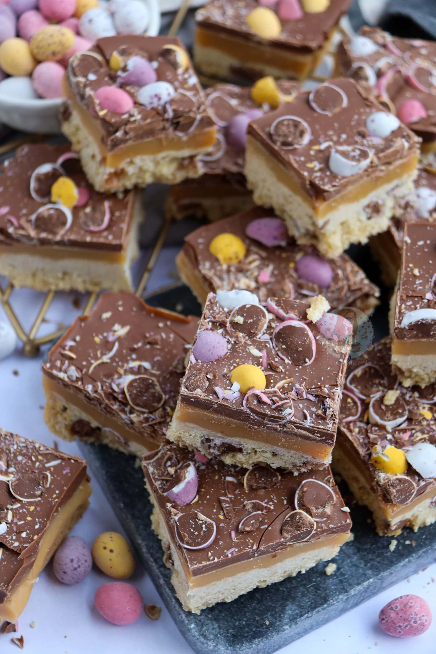 Mini Egg Millionaires Shortbread! - Jane's Patisserie