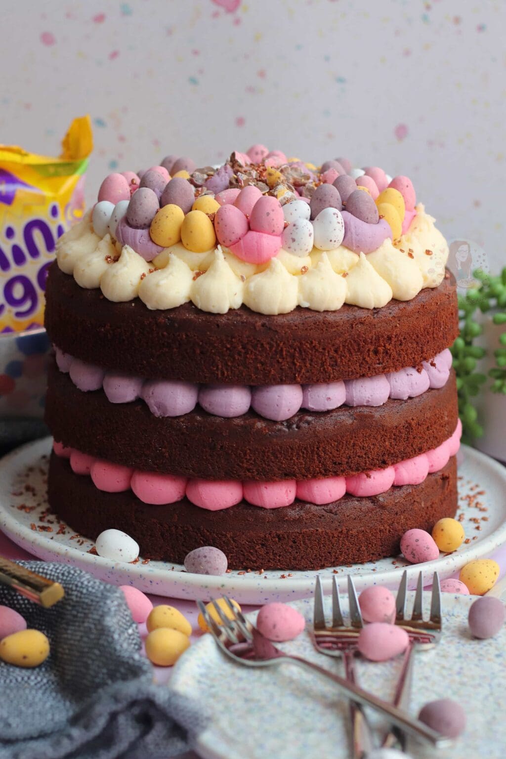 Mini Egg Chocolate Cake! Jane's Patisserie