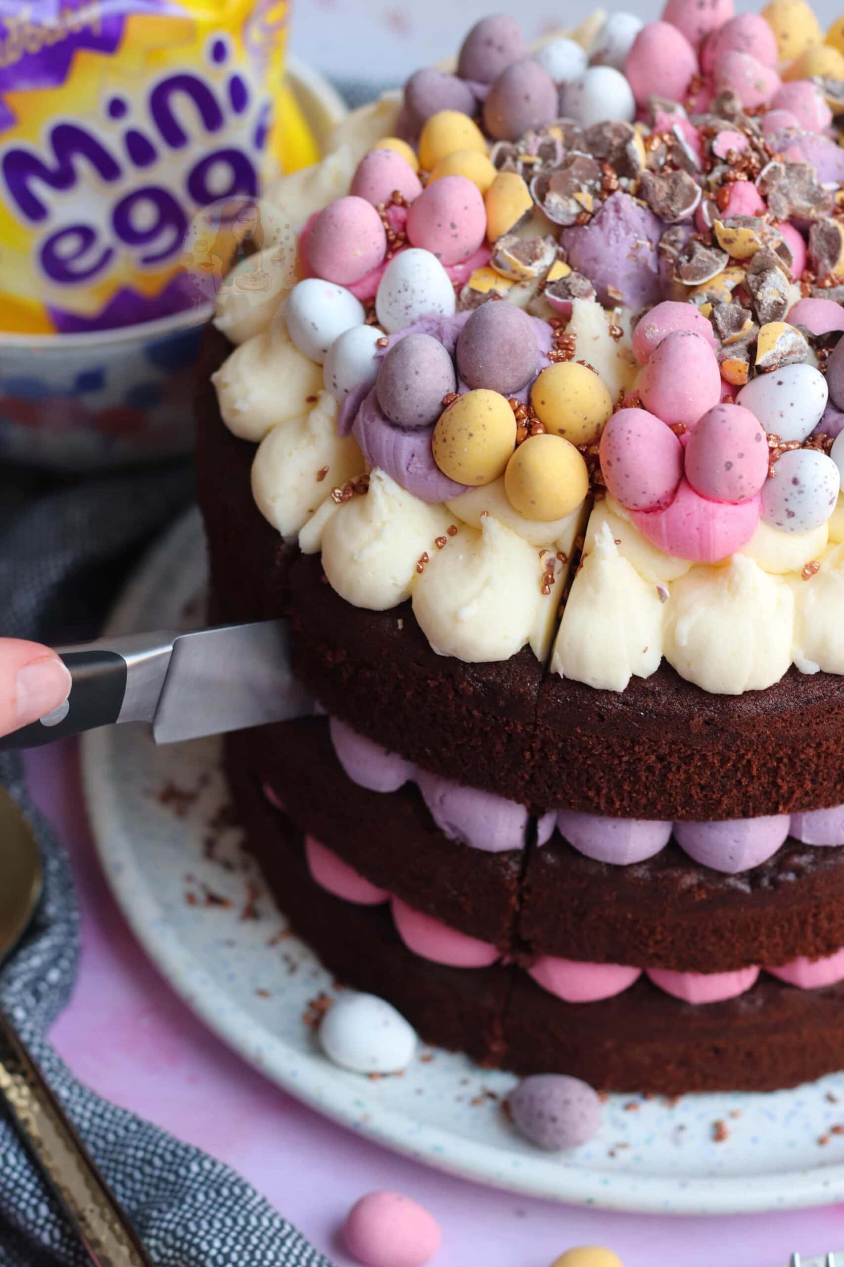 Mini Egg Chocolate Cake! Jane's Patisserie