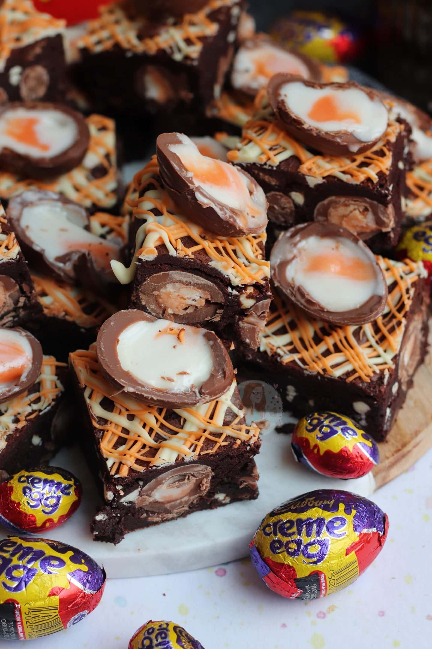 Creme Egg Brownies! Jane's Patisserie
