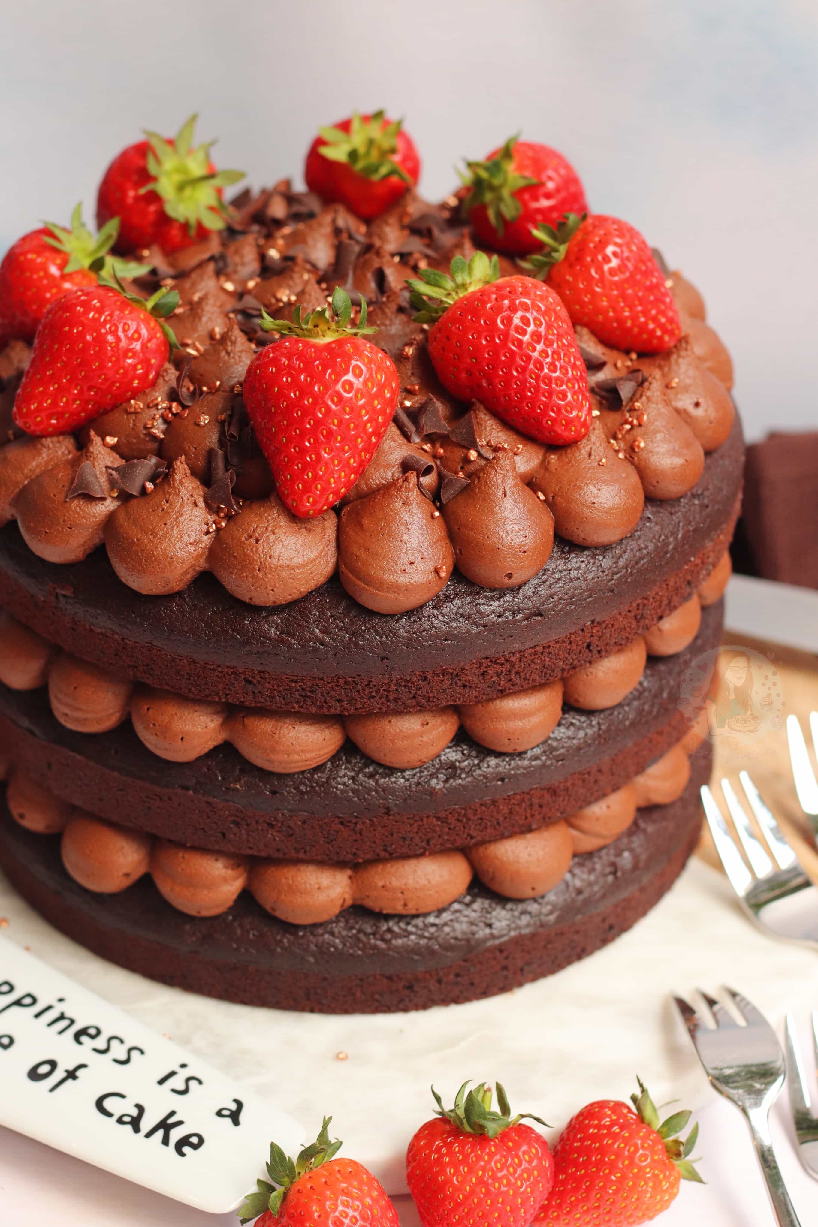 Vegan Chocolate Cake! - Jane's Patisserie