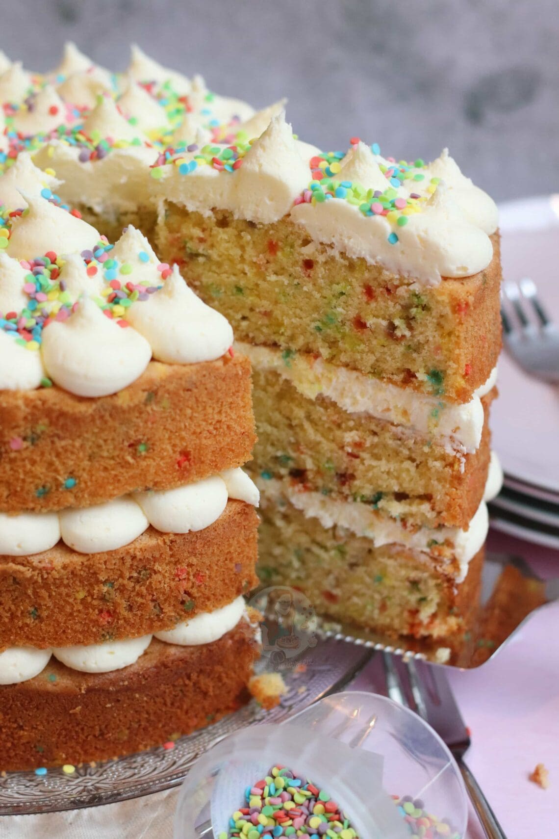 Funfetti Cake! Jane's Patisserie