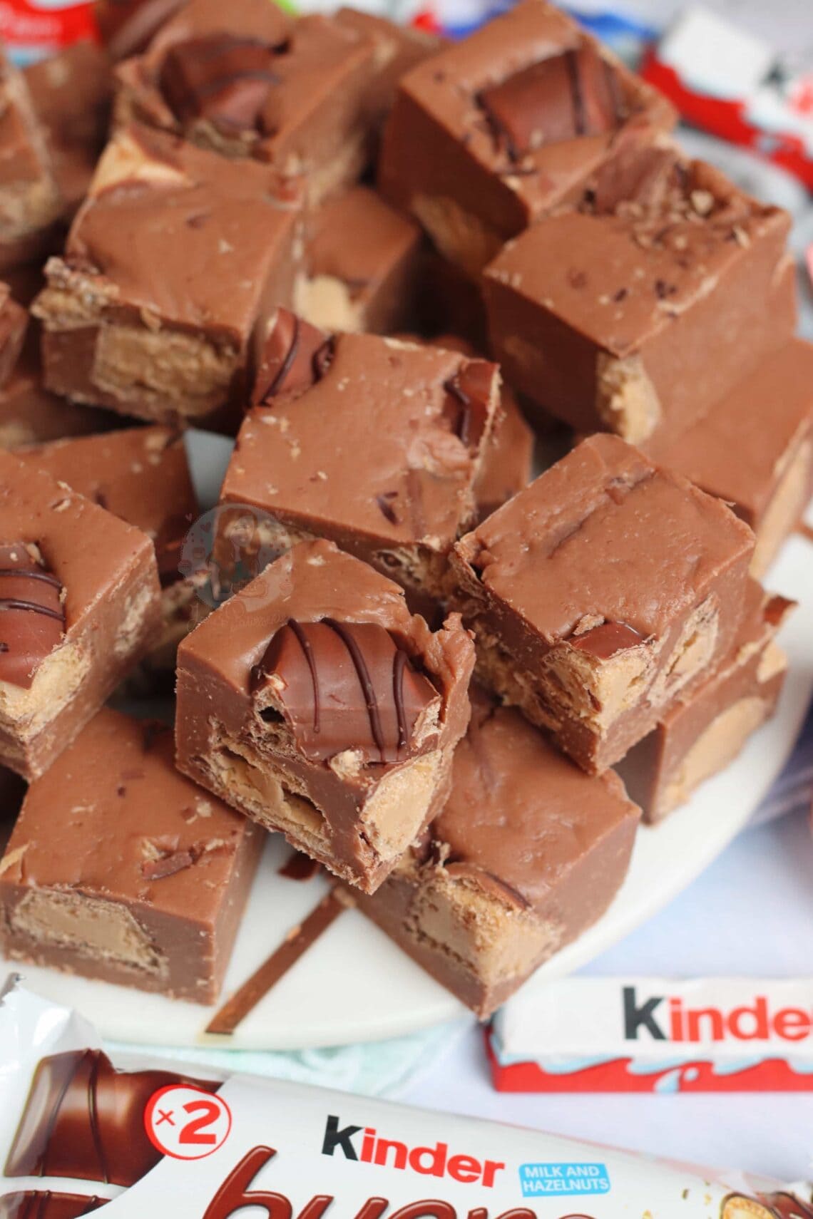 Chocolate Kinder Bueno Fudge! Jane's Patisserie