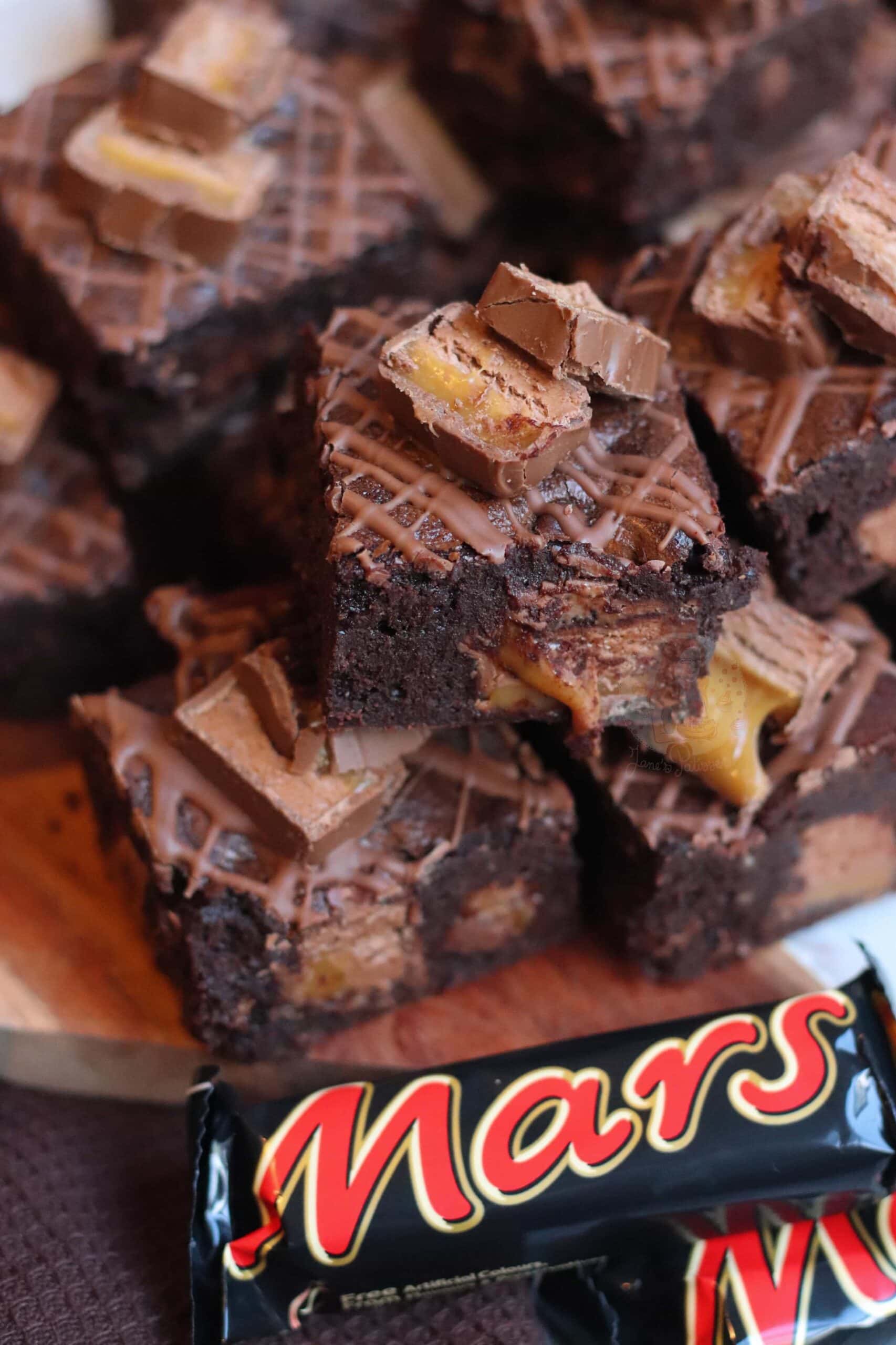 Mars Bar Brownies! Jane's Patisserie