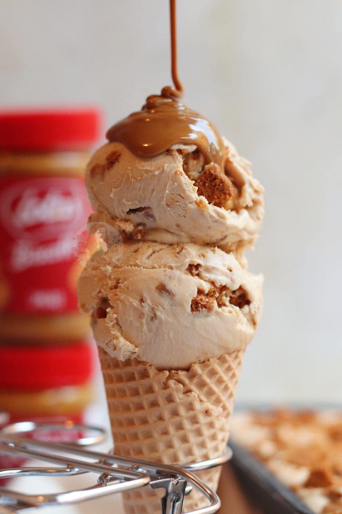 Biscoff Ice Cream! Jane's Patisserie