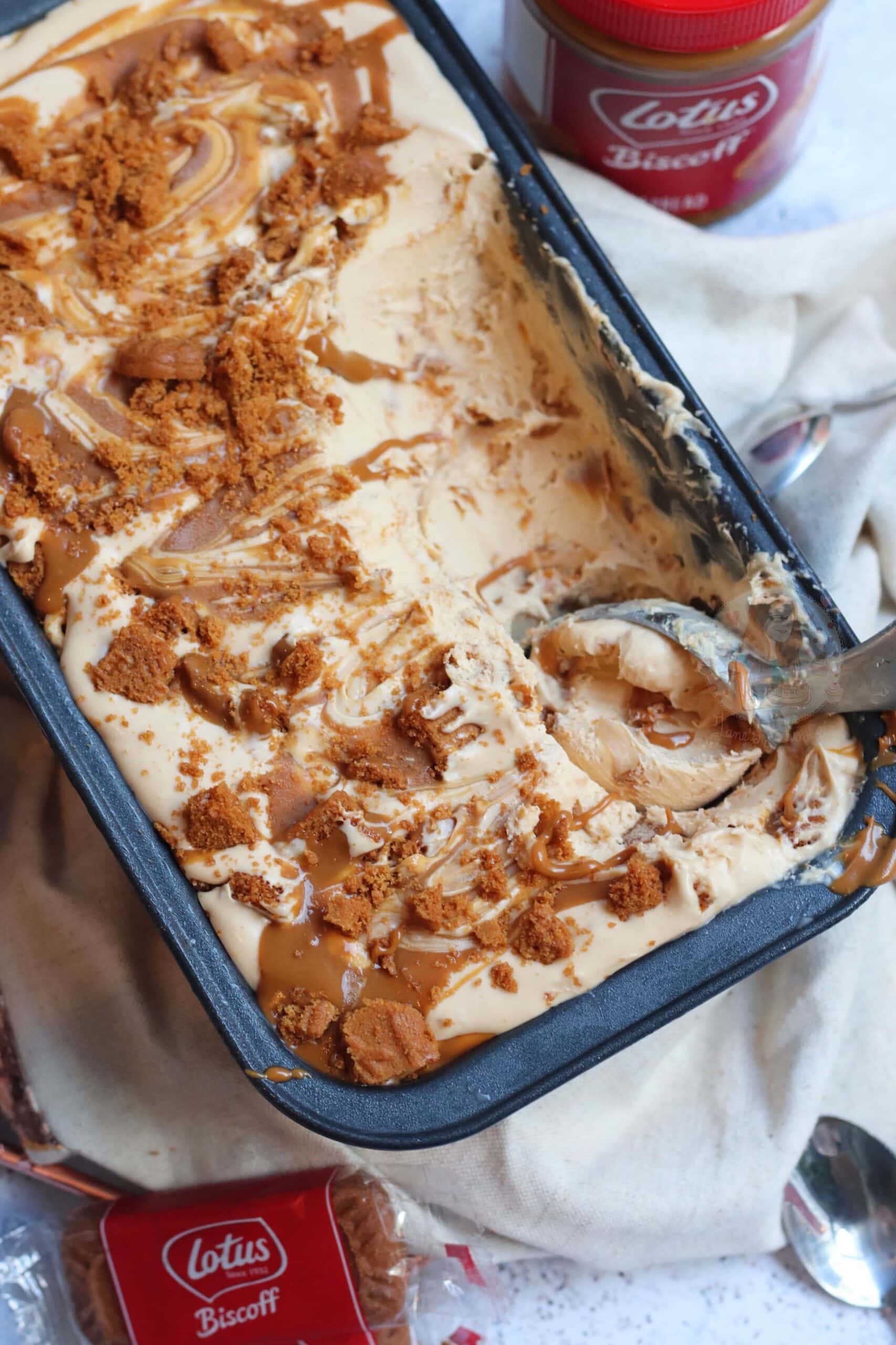 Biscoff Ice Cream! Jane's Patisserie