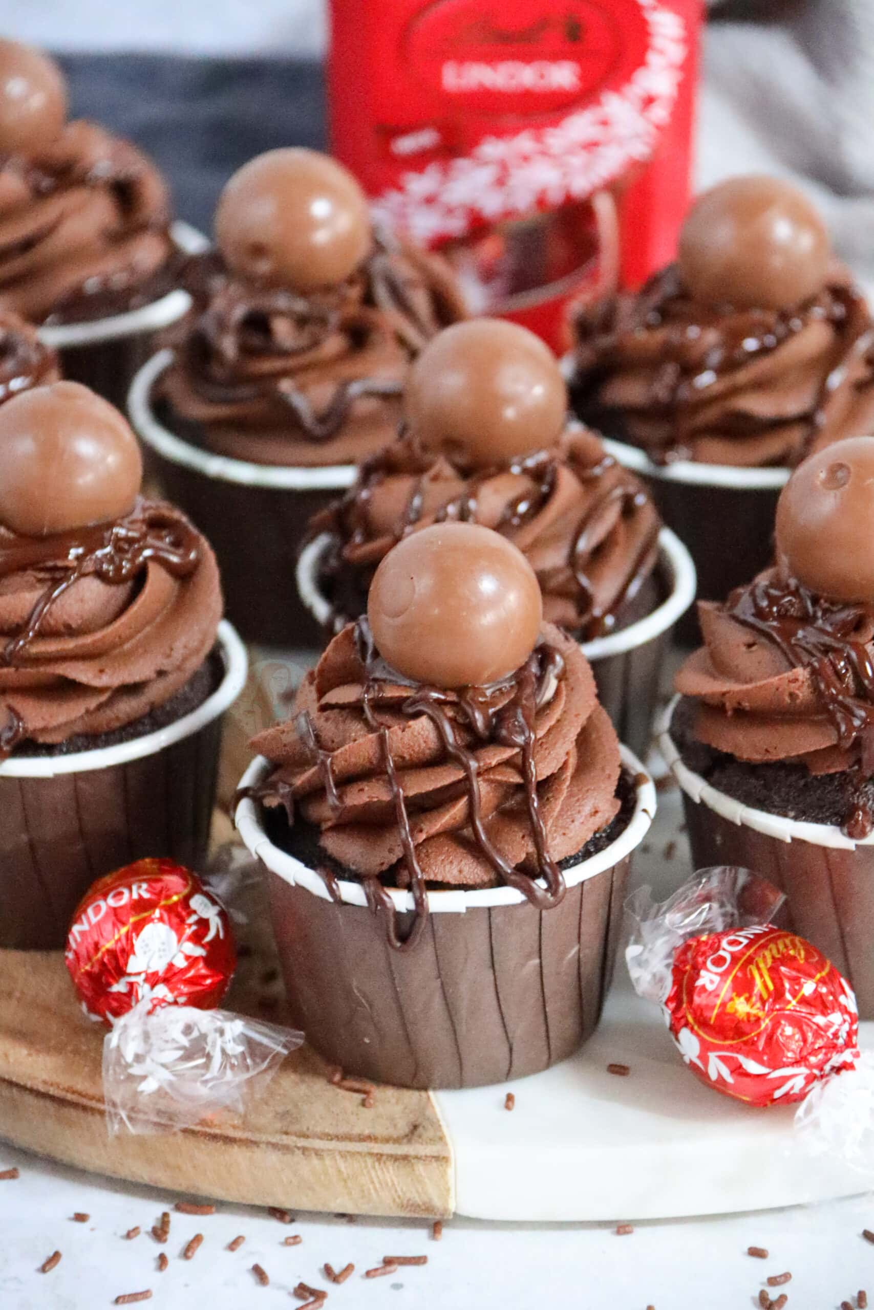 Lindt Chocolate Cupcakes Jane S