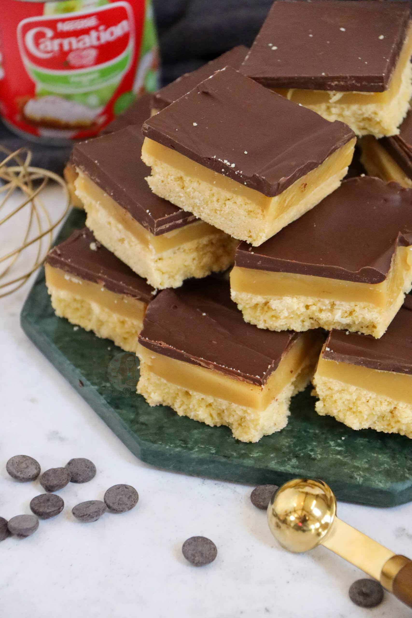 Vegan Millionaires Shortbread! - Jane's Patisserie