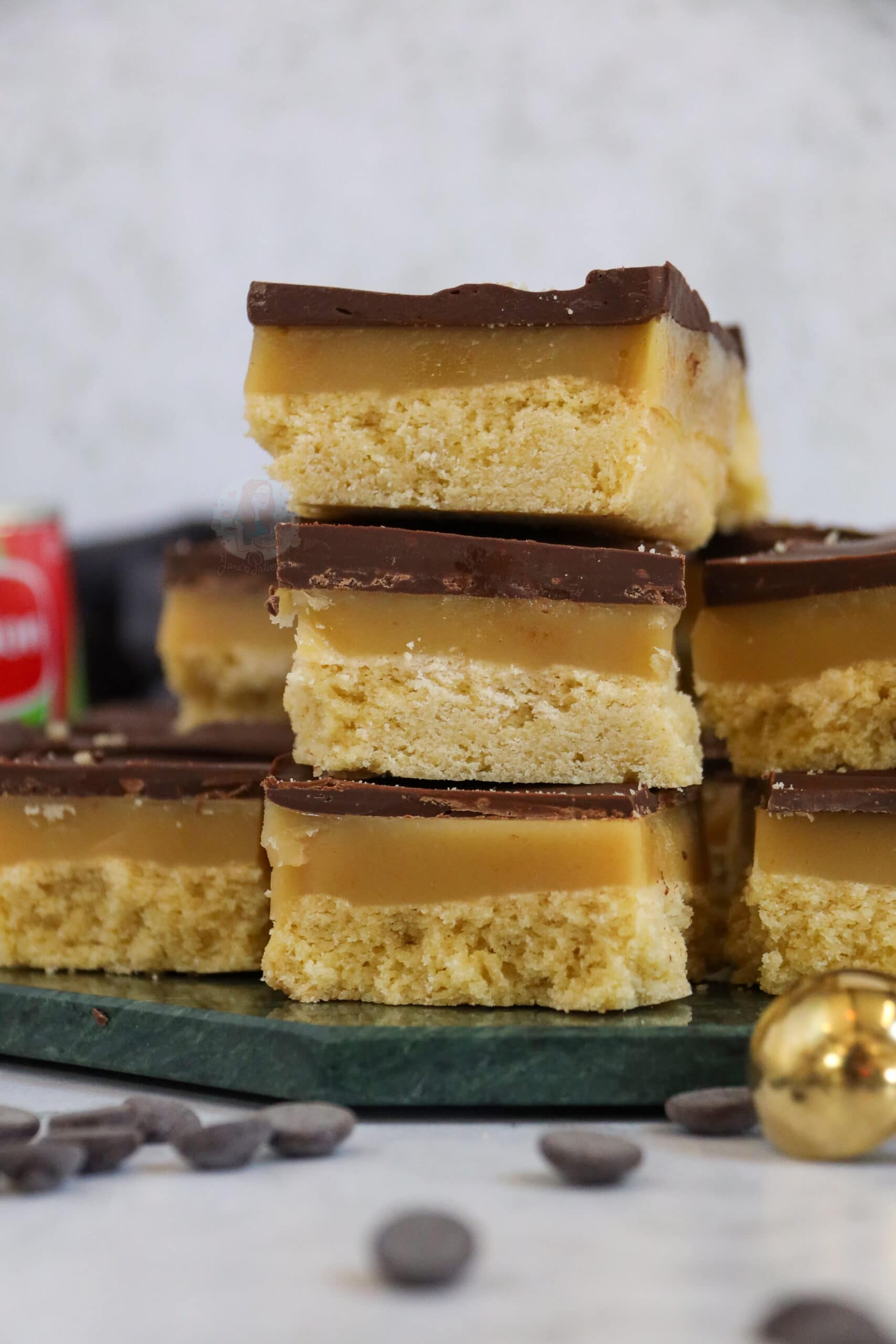 Vegan Millionaires Shortbread! Jane's Patisserie