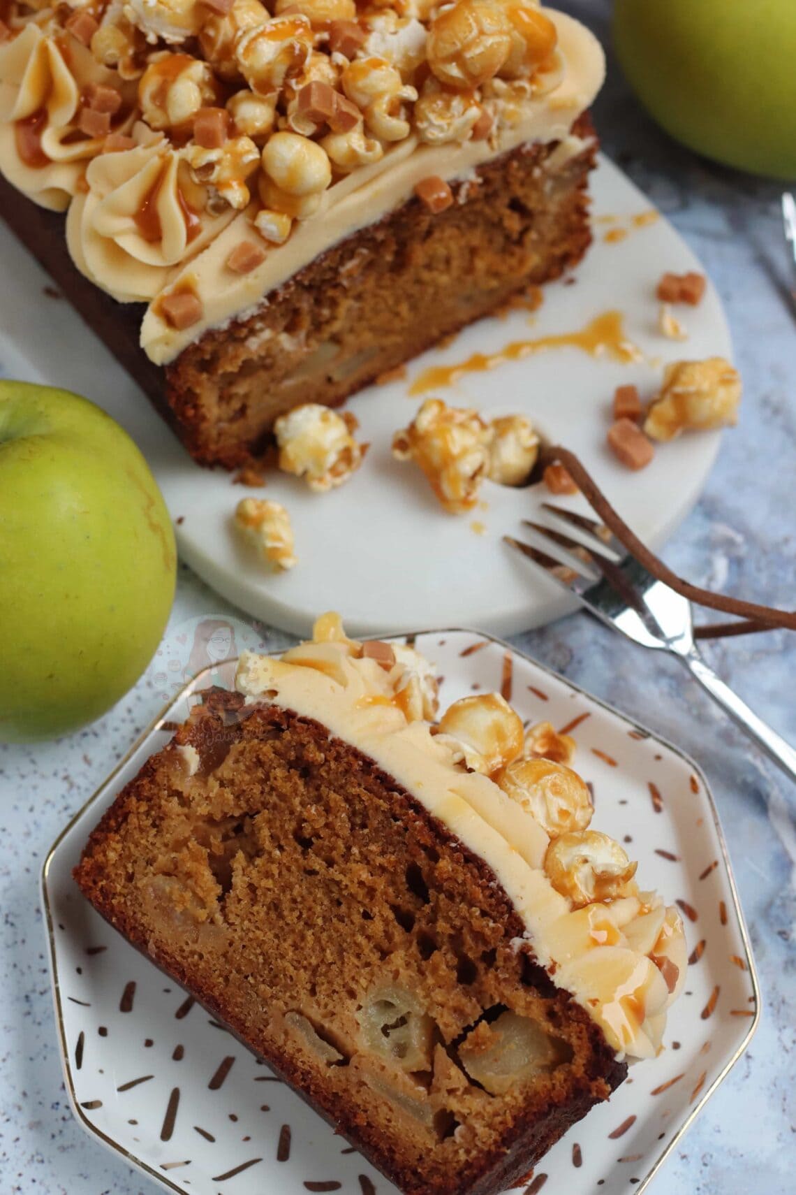 Toffee Apple Loaf Cake! Jane's Patisserie