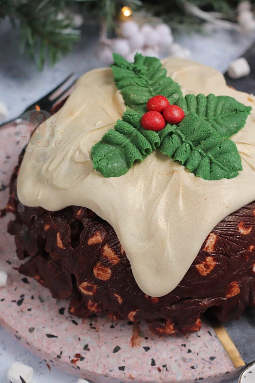 Rocky Road Christmas Pudding Jane s Patisserie