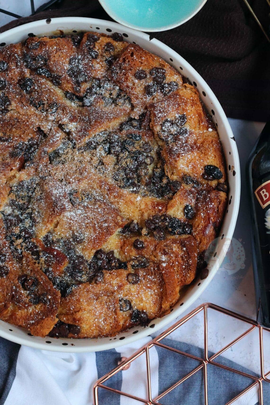 Baileys Bread & Butter Pudding! Jane's Patisserie