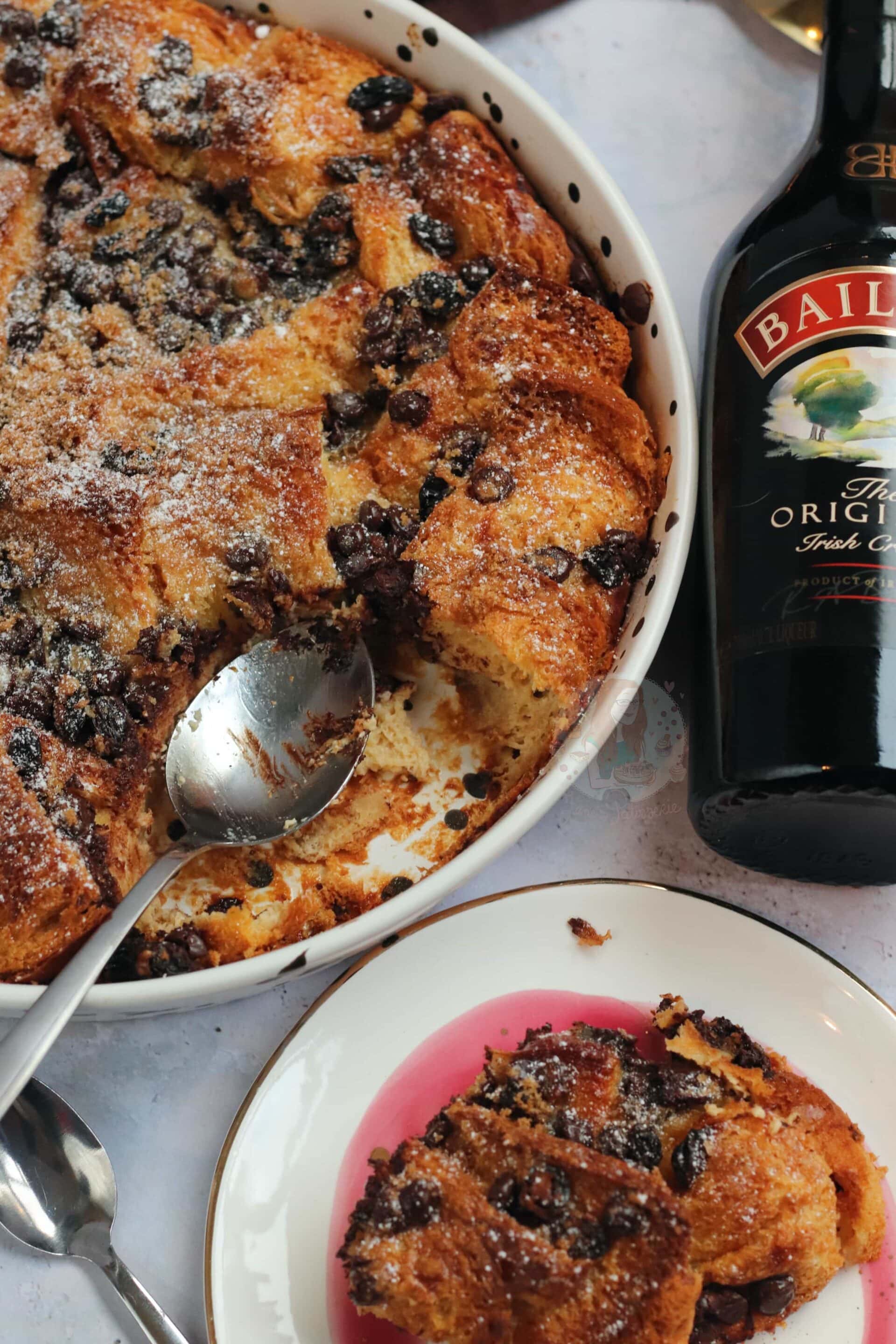 Baileys Bread & Butter Pudding! Jane's Patisserie