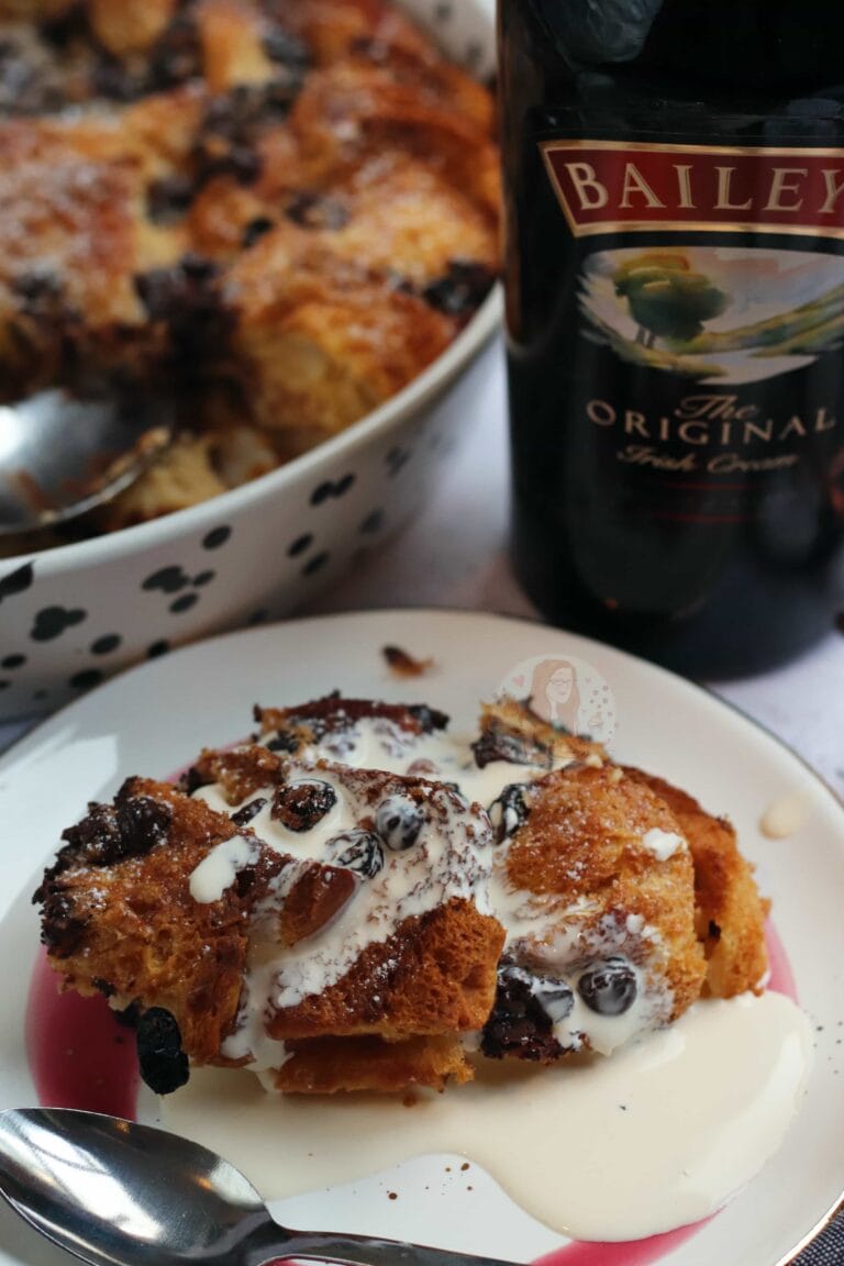 Baileys Bread & Butter Pudding! Jane's Patisserie