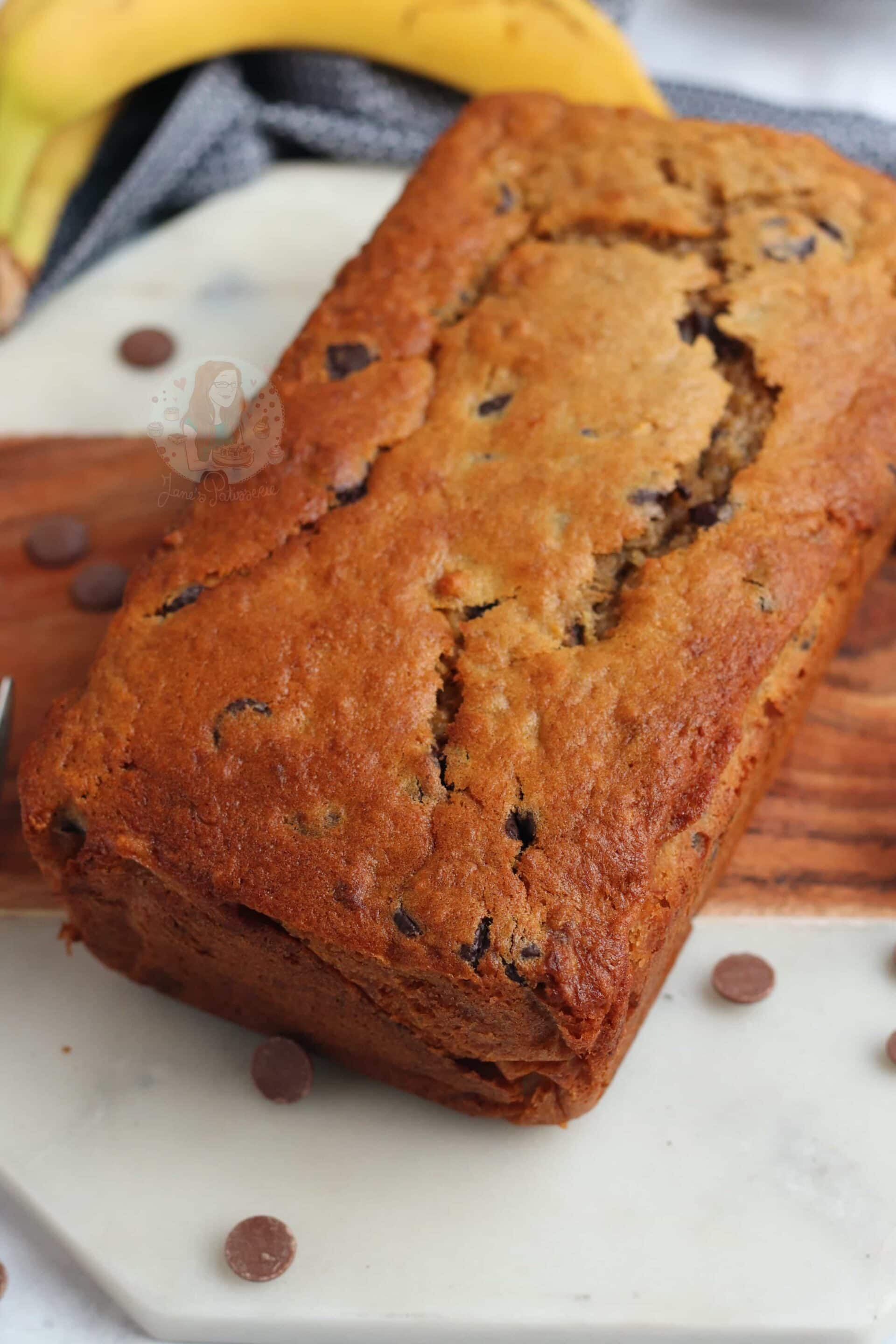 Chocolate Chip Banana Bread! Jane's Patisserie