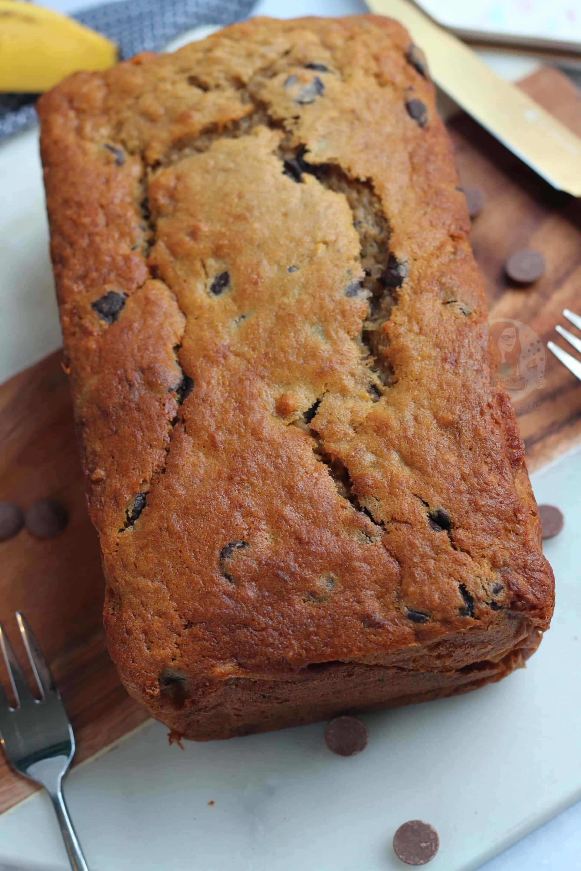 Chocolate Chip Banana Bread! Jane's Patisserie