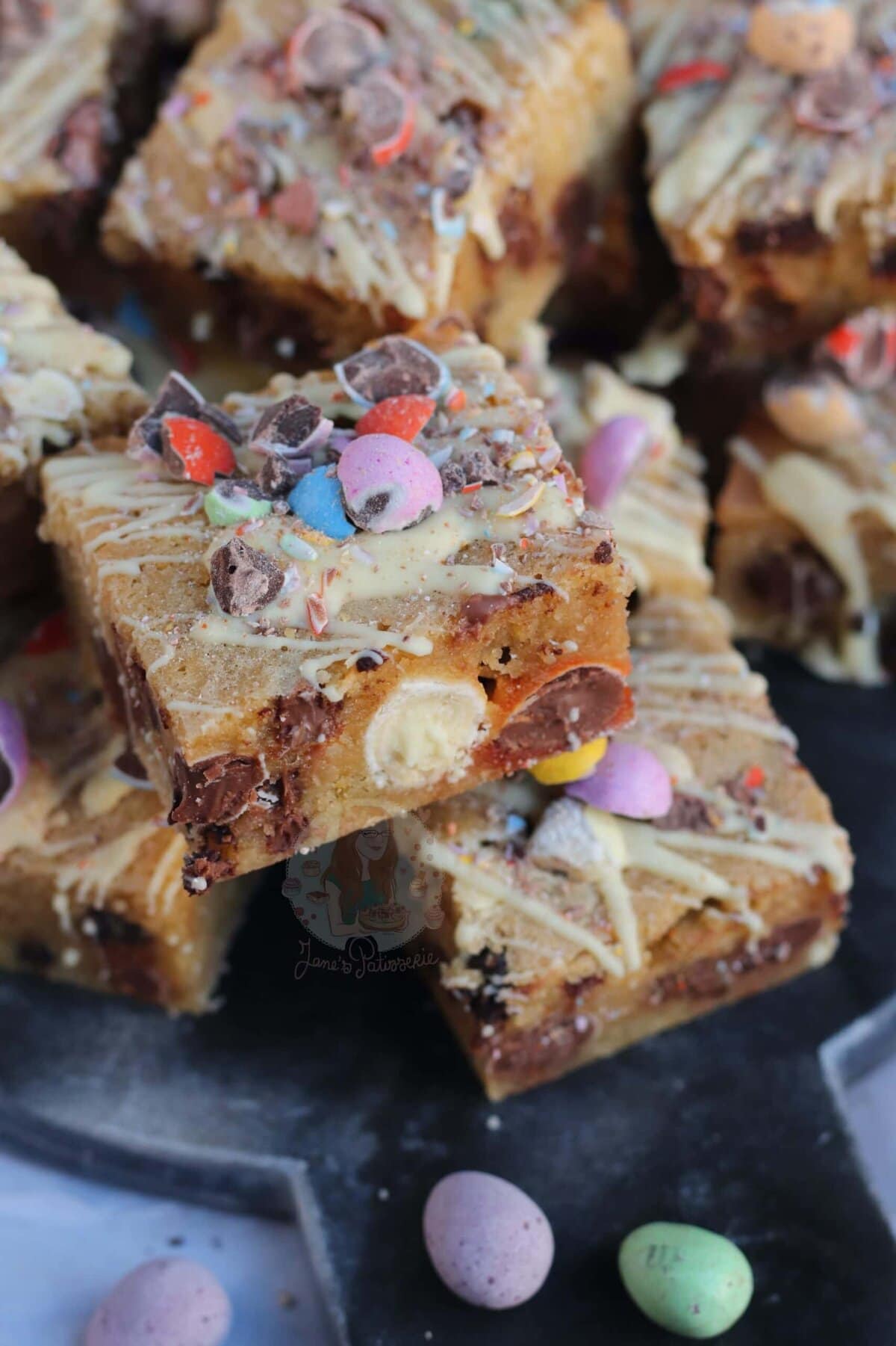 Easter Blondies! - Jane's Patisserie