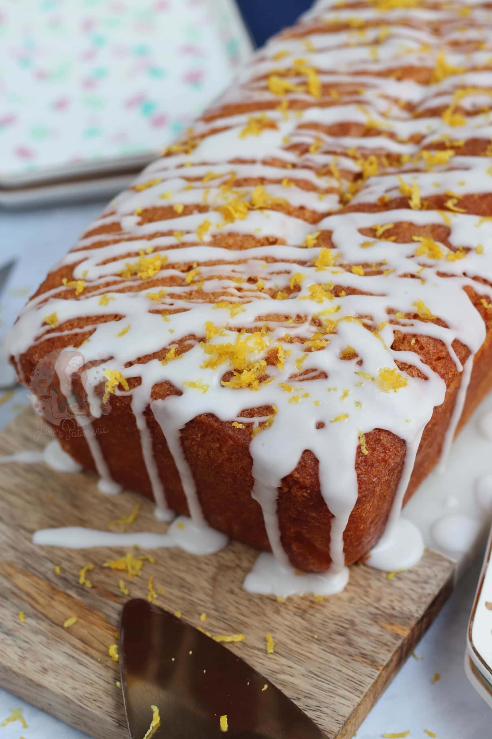 Lemon Drizzle Loaf Cake! Back to Basics! Jane's Patisserie