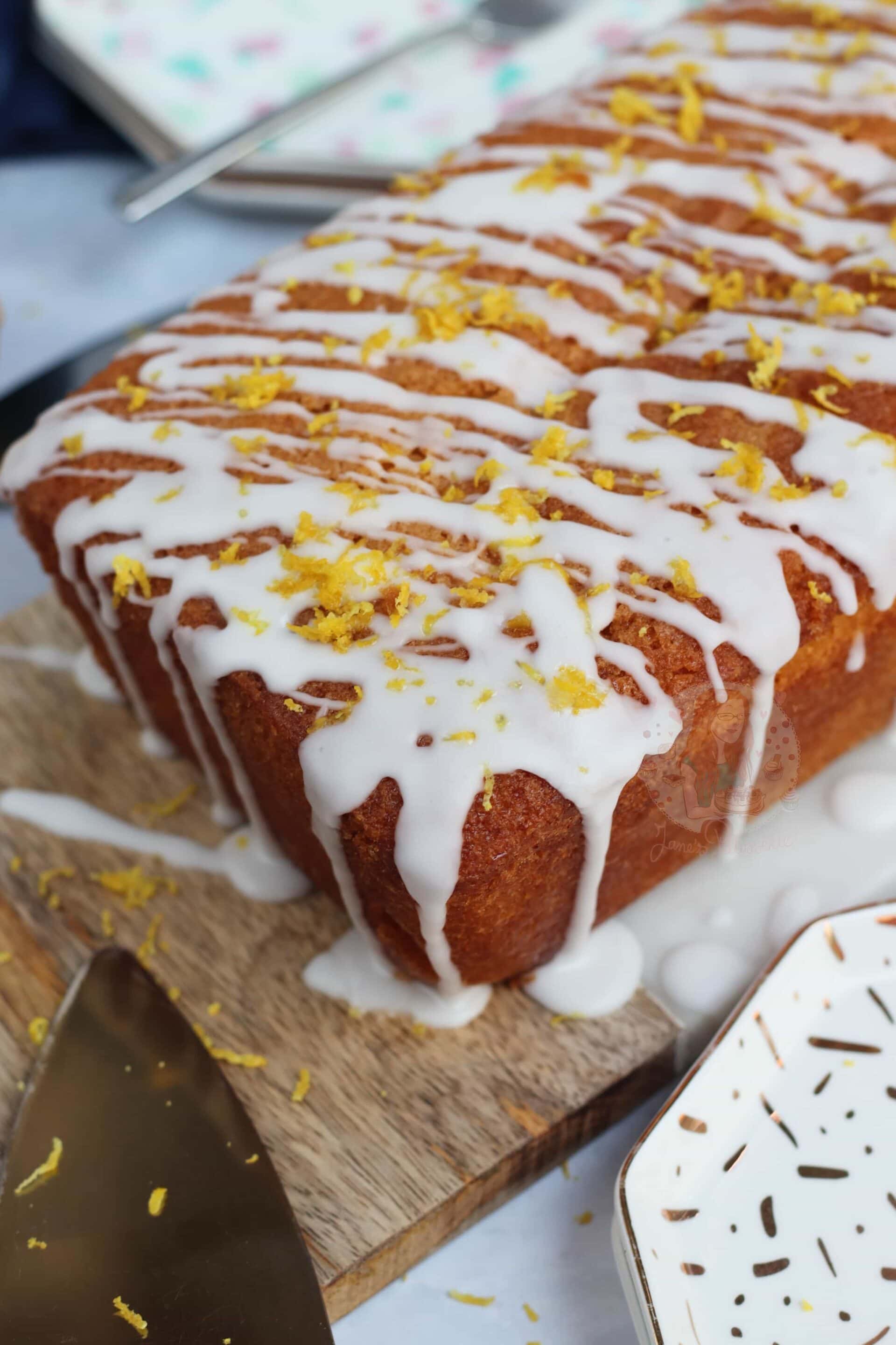 Lemon Drizzle Loaf Cake! - Back to Basics! - Jane&amp;#39;s Patisserie