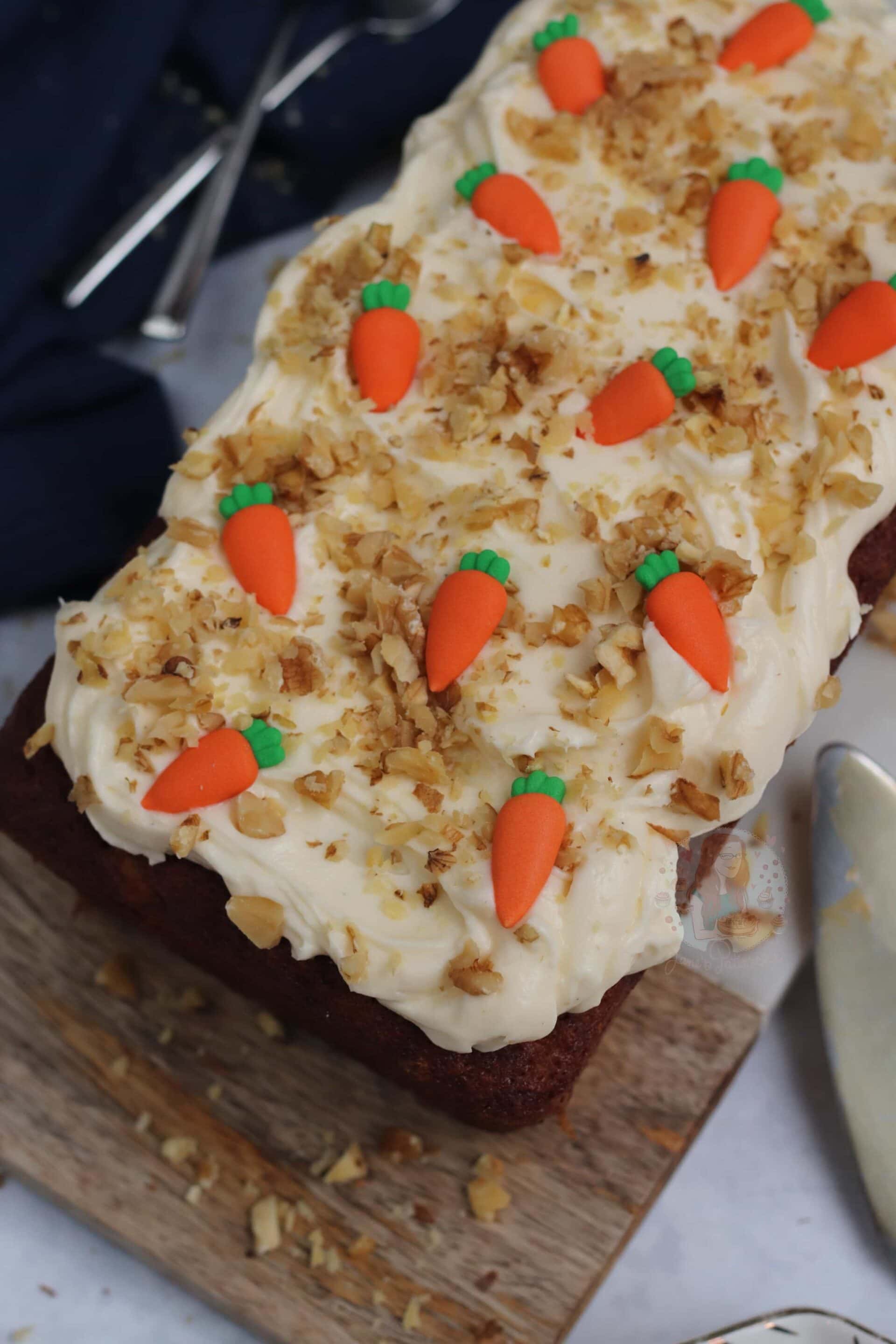 Carrot Loaf Cake! Jane's Patisserie