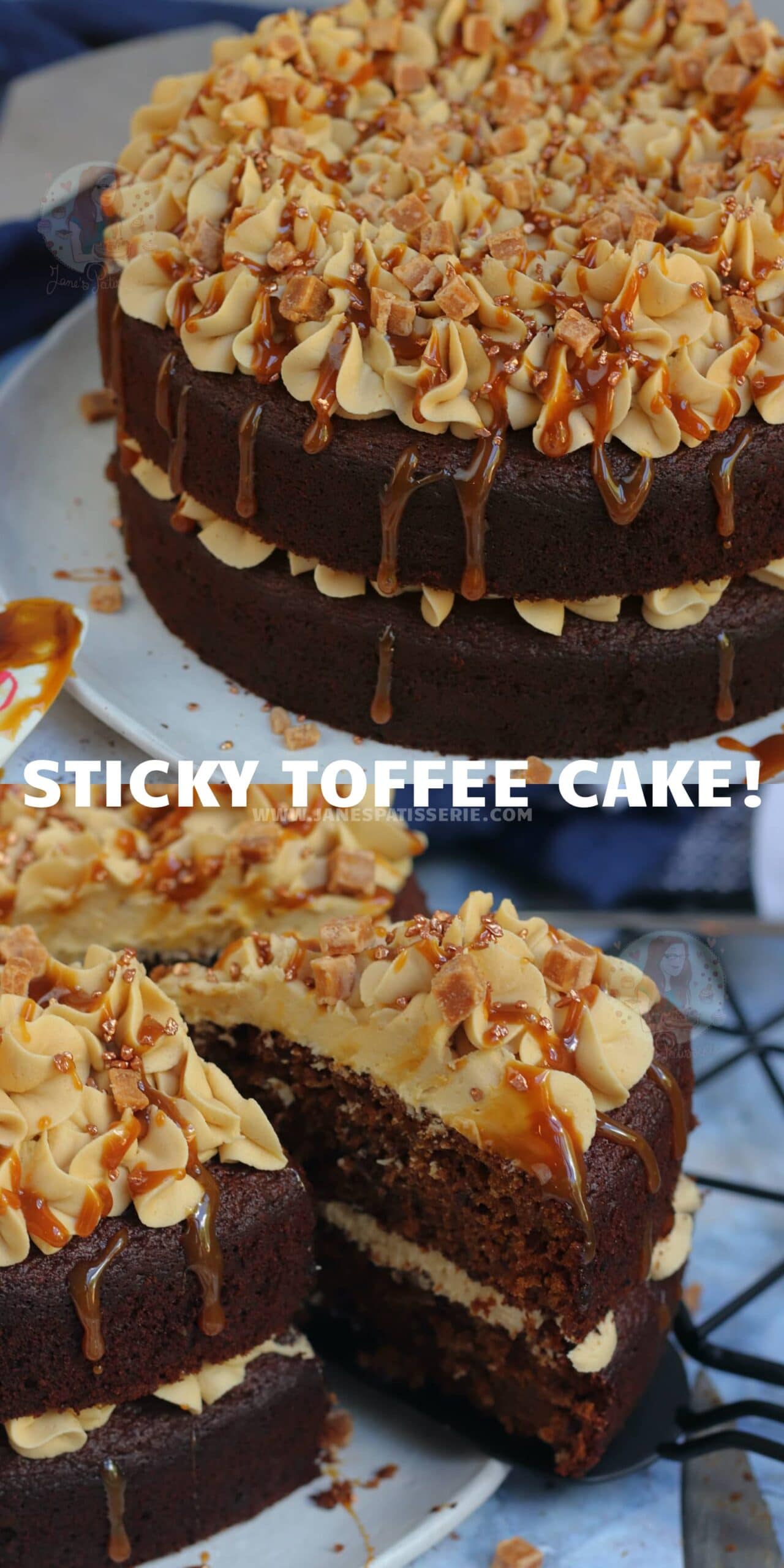 Sticky Toffee Cake! Jane's Patisserie